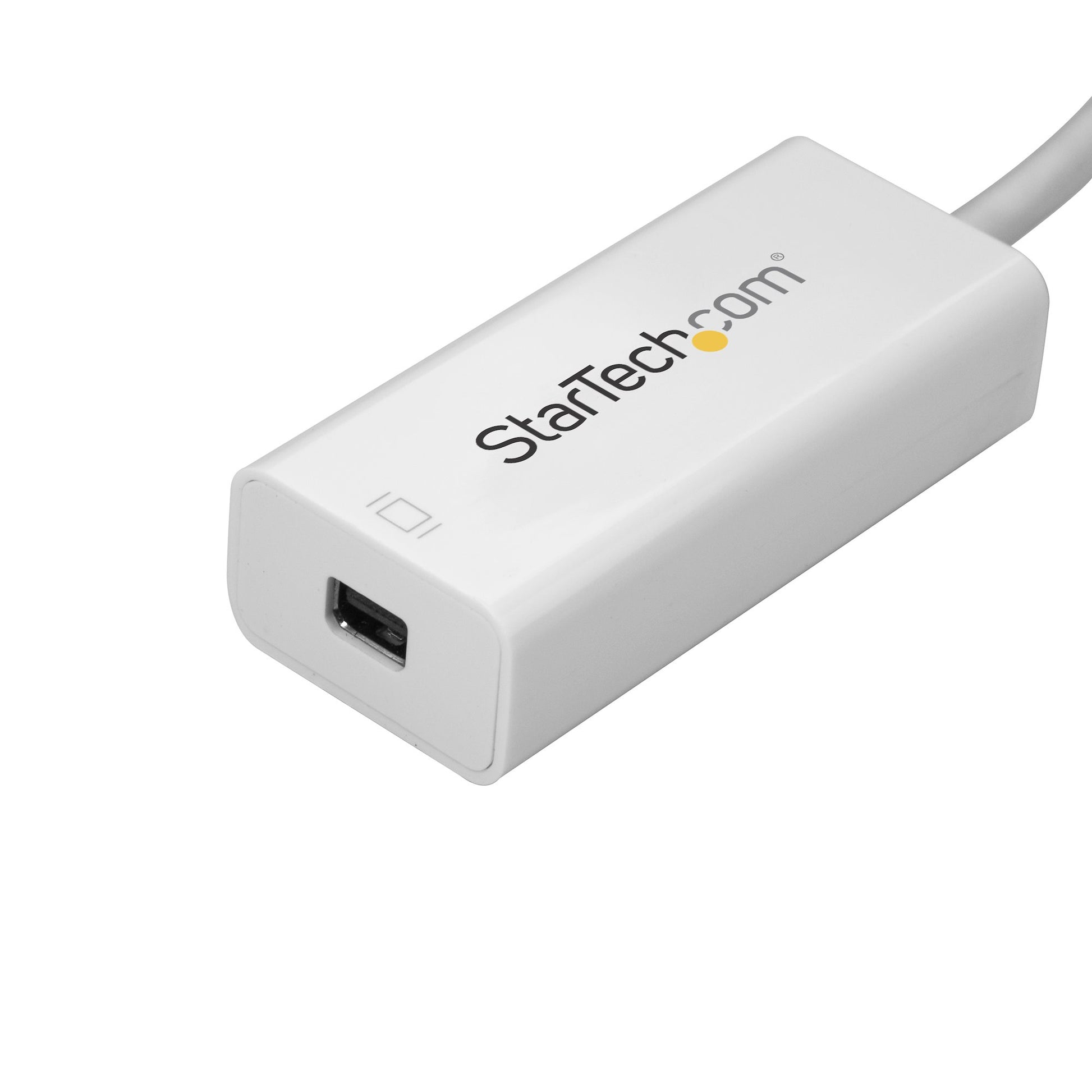 StarTech.com USB-C zu Mini DisplayPort Adapter – 4K (3840 × 2160) @ 60 Hz, DisplayPort 1.2, 1,4 cm, Weiss