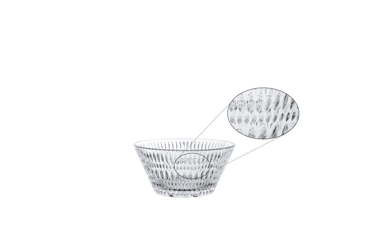 Nachtmann Dessertschale – 2er Set, 740 ml, Ø 16,5 cm, Kristallglas, Transparent, spülmaschinenfest