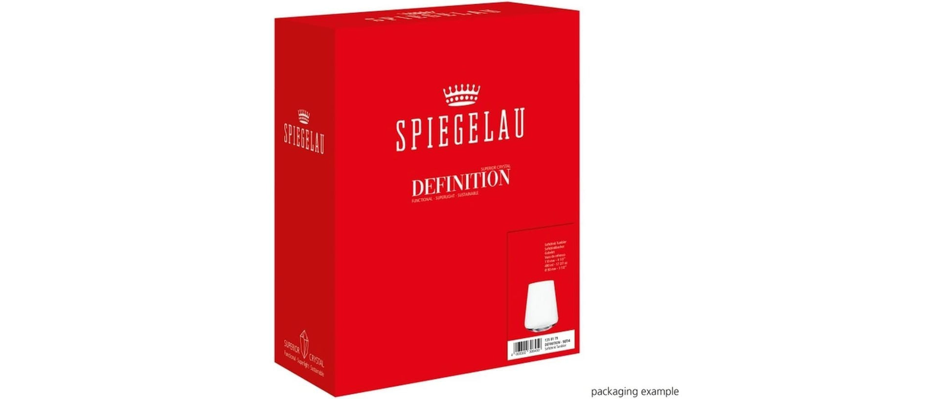 Spiegelau Longdrinkglas – 4er Set, 490 ml, Ø 9,0 cm, Kristallglas, Transparent, spülmaschinenfest