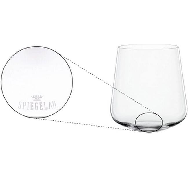 Spiegelau Trinkglas Definition – 4er Set, 430 ml, Ø 9 cm, Kristallglas, Transparent, spülmaschinenfest