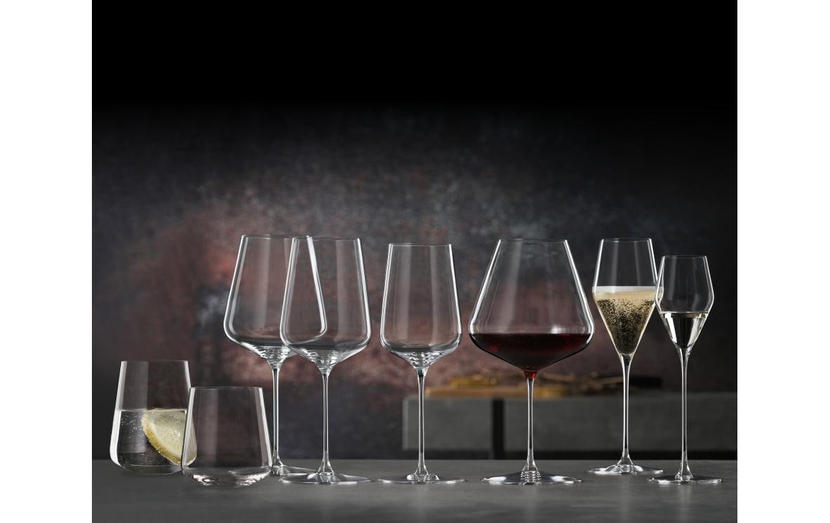 Spiegelau Trinkglas Definition – 4er Set, 430 ml, Ø 9 cm, Kristallglas, Transparent, spülmaschinenfest