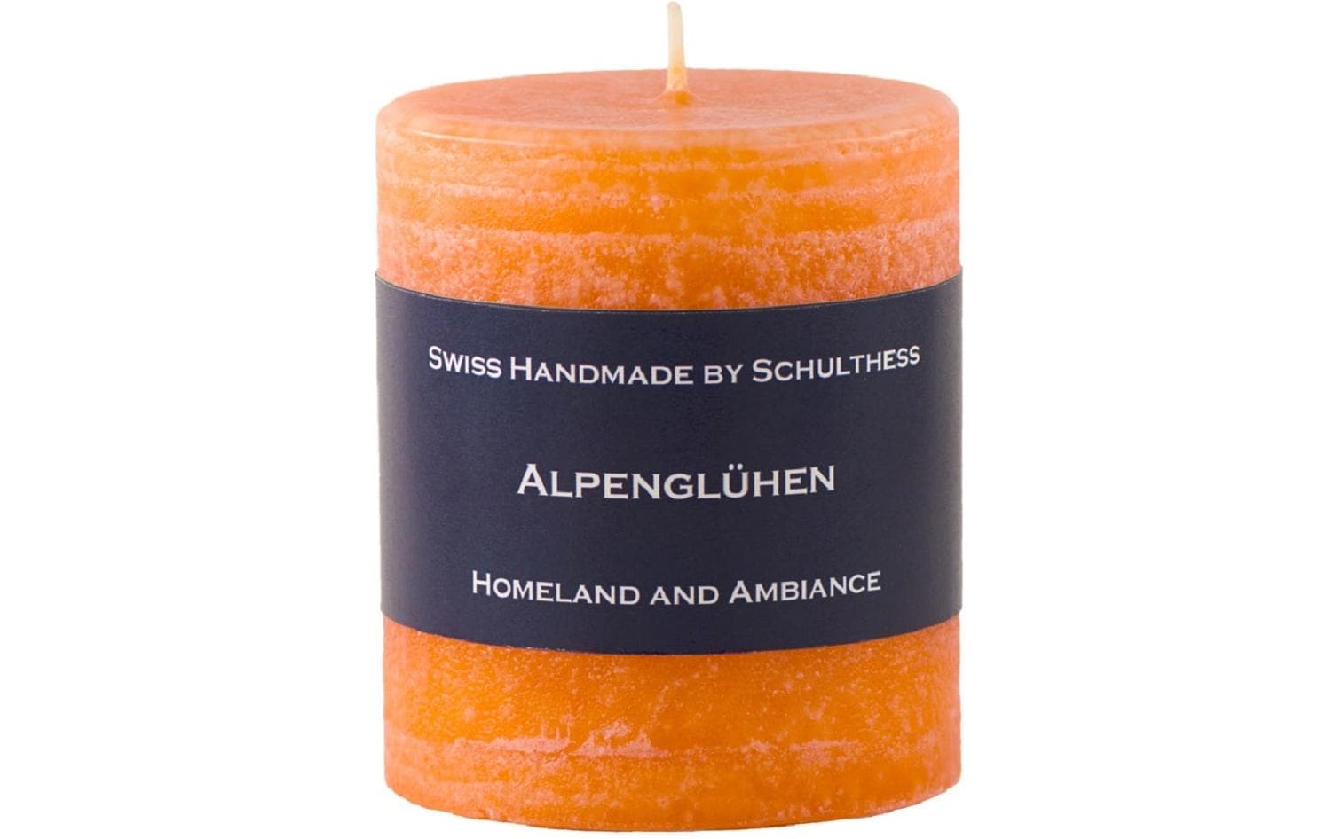 Schulthess Kerzenhandwerk Duftkerze – Bernstein – Ø 7 × 8 cm