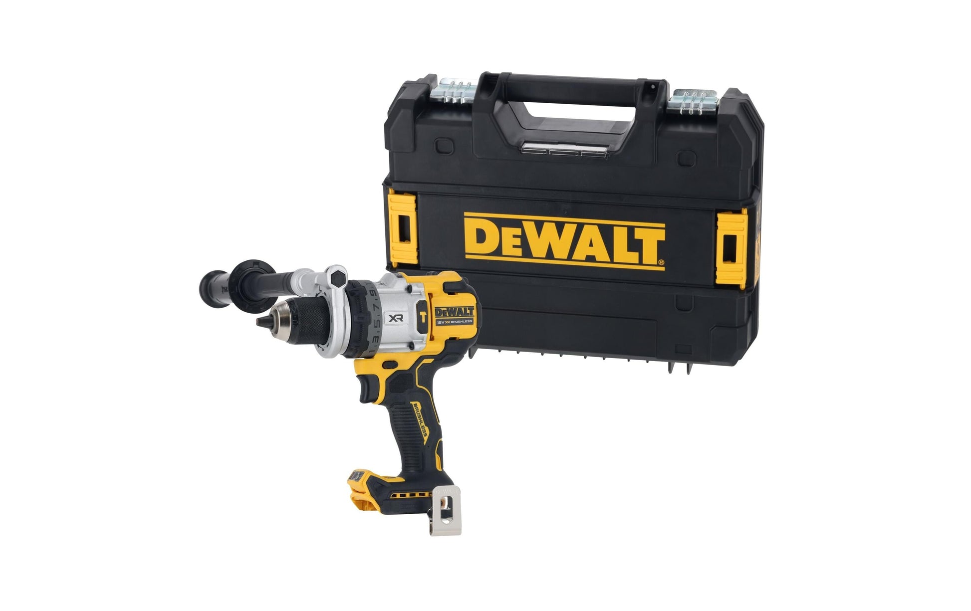 DeWalt Schlagbohrschrauber – 18 V (XR) – Schnellspannbohrfutter (Ø 13 mm) – Solo – LED
