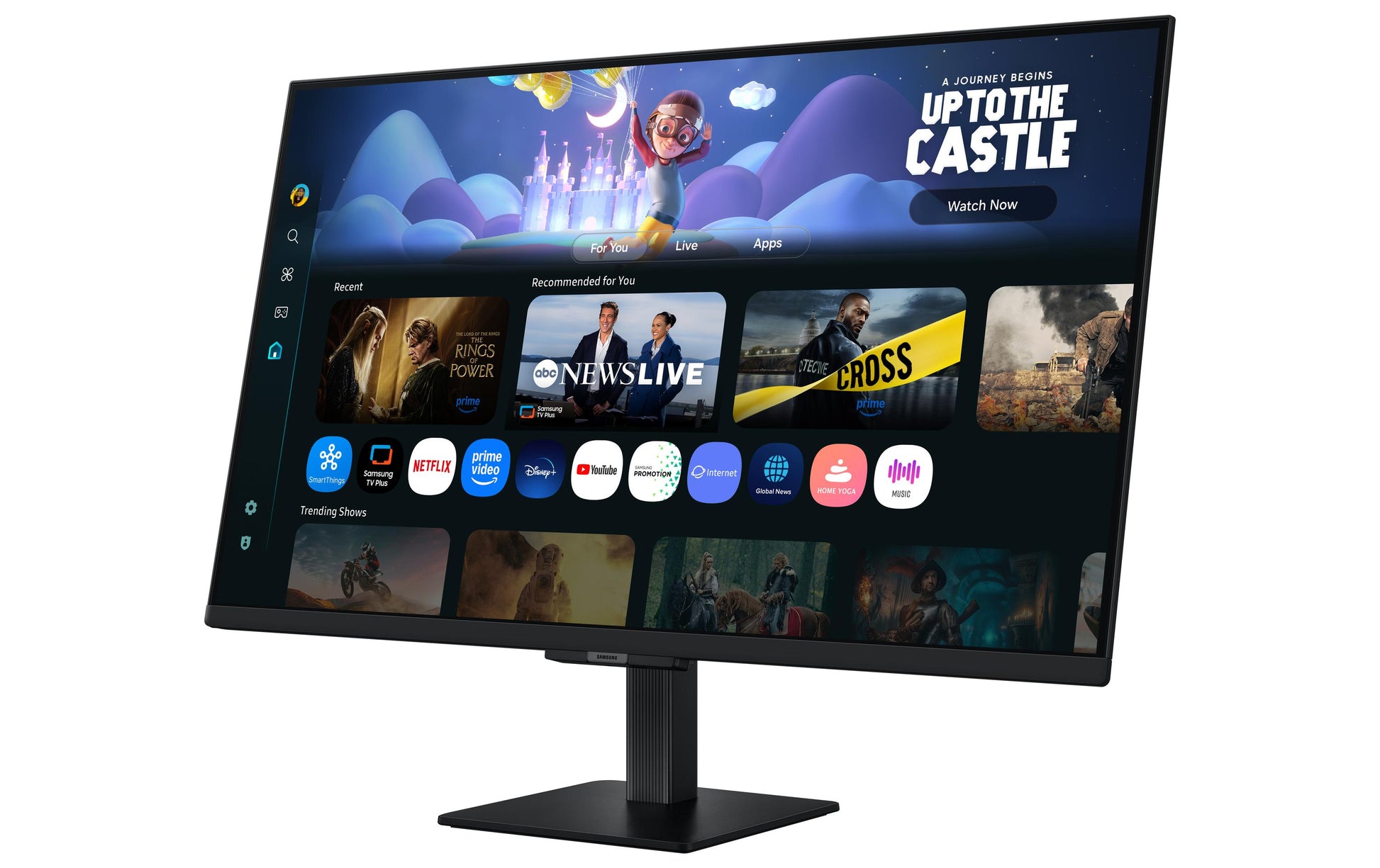 Samsung M50F – Monitor, 1920 × 1080 (Full HD), Smart-TV-Apps