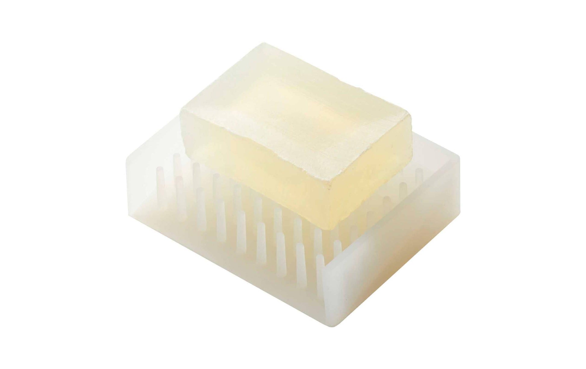 Yamazaki Seifenschale FLOAT – 11×8,5×3 cm, Silikon, Weiss