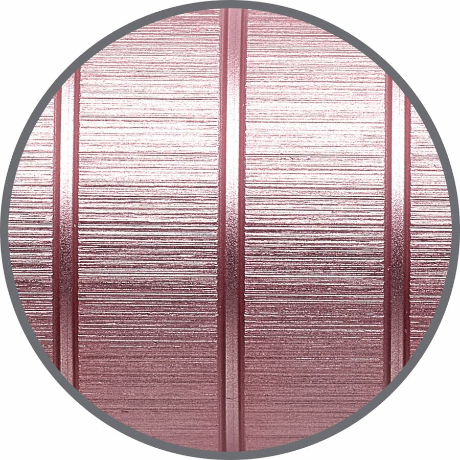 Faber-Castell Essentio – Tintenroller, Schwarz, mit Kappe, Aluminium (Lackiert), Rosa