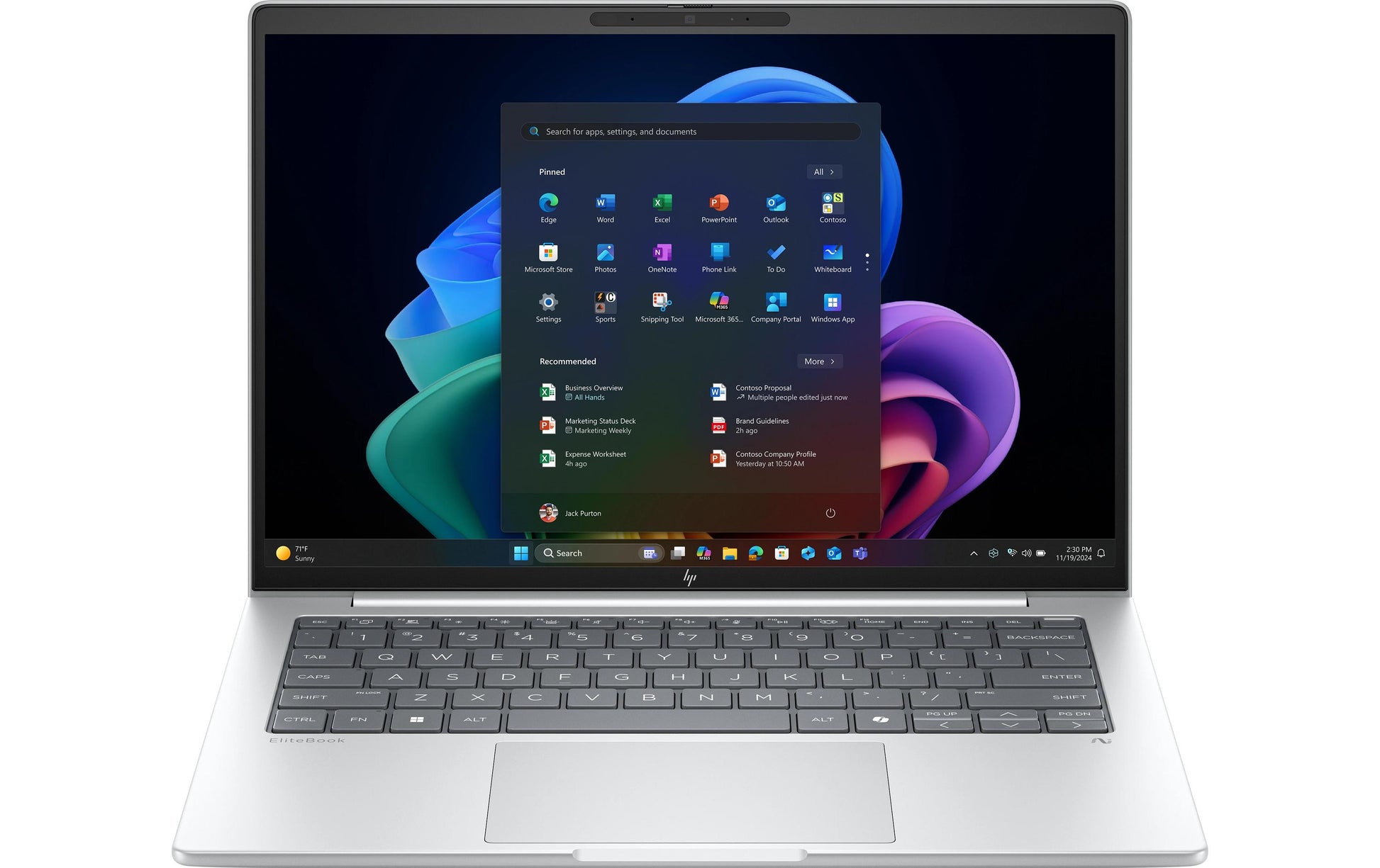 HP EliteBook 8 G1A 14 AI RAI7-350 Notebook – 5G
