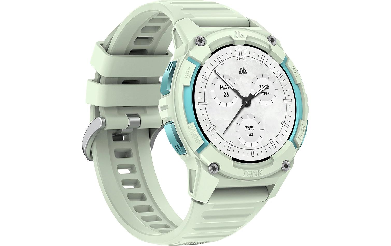 Kospet Tank S2 – Smartwatch – 48 mm, Bluetooth, AMOLED, IP69K, Grün
