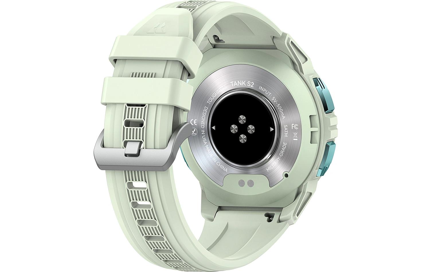 Kospet Tank S2 – Smartwatch – 48 mm, Bluetooth, AMOLED, IP69K, Grün