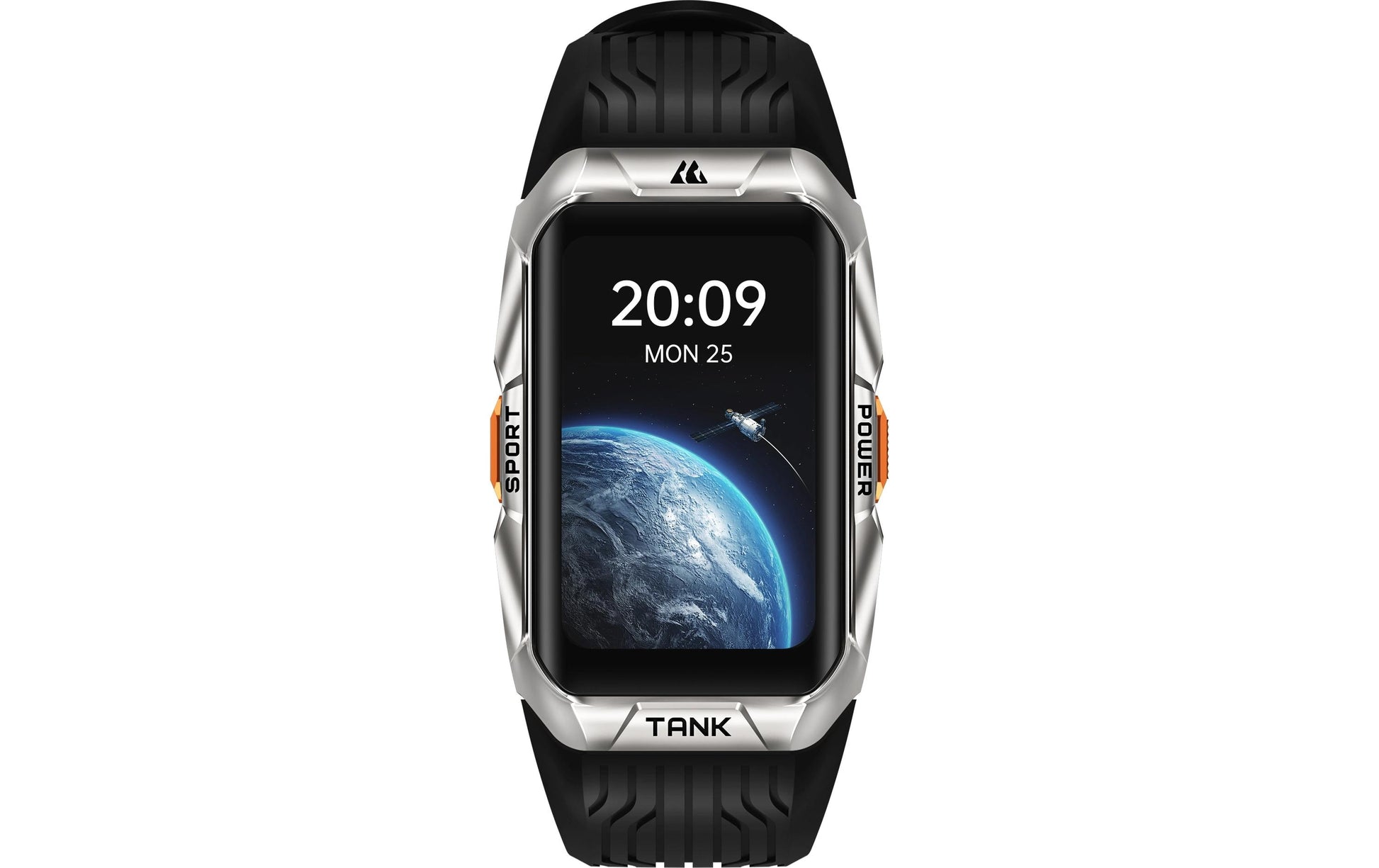 Kospet Tank X2 Ultra – Tauchcomputer-Smartwatch – 34 mm, Bluetooth, AMOLED, IP69K, Silber, Silikon