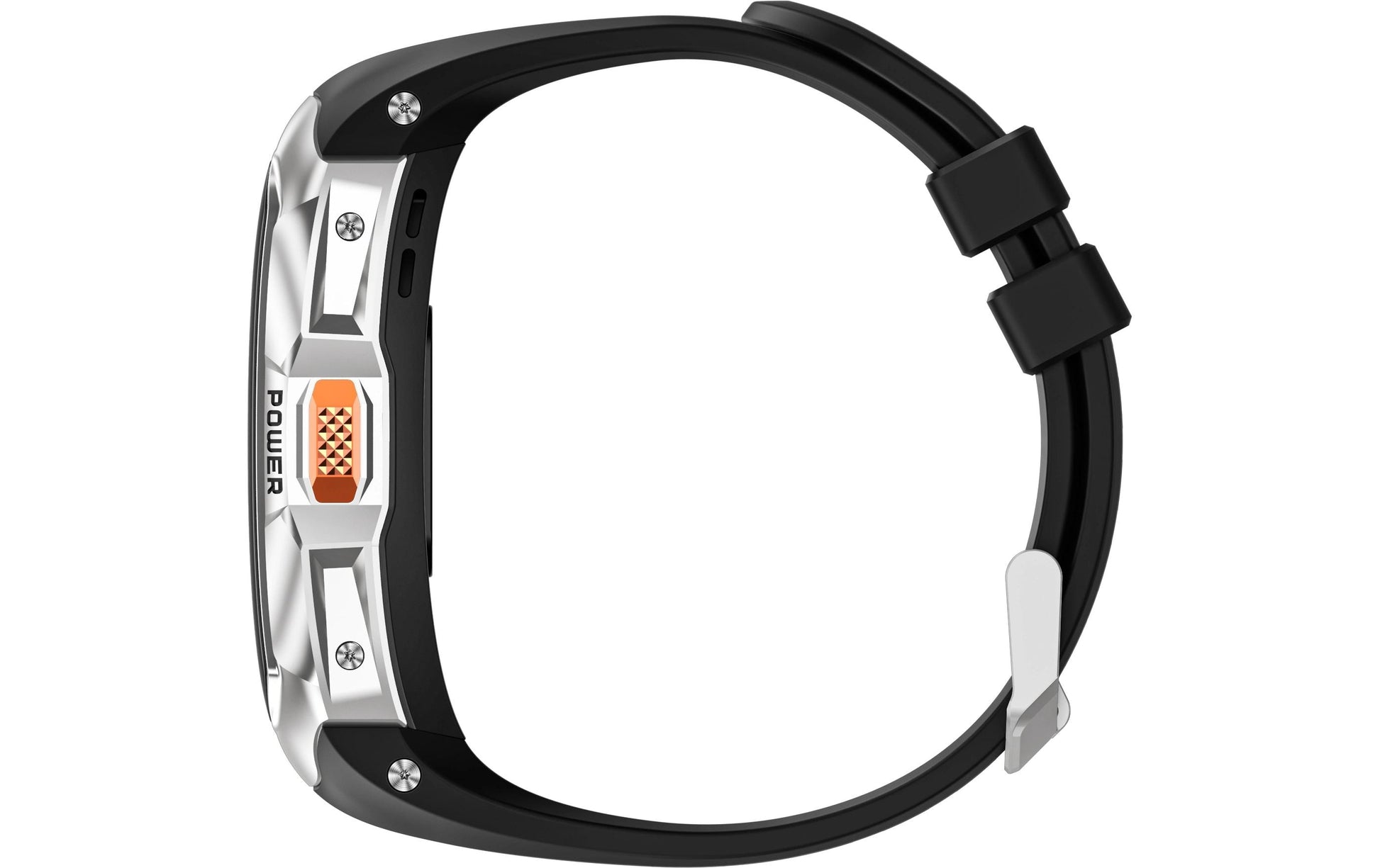 Kospet Tank X2 Ultra – Tauchcomputer-Smartwatch – 34 mm, Bluetooth, AMOLED, IP69K, Silber, Silikon