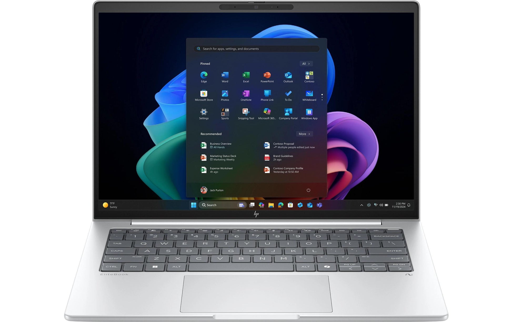 HP EliteBook 8 G1I, 16,0" WUXGA, 32 GB, 512 GB – Windows 11 Pro