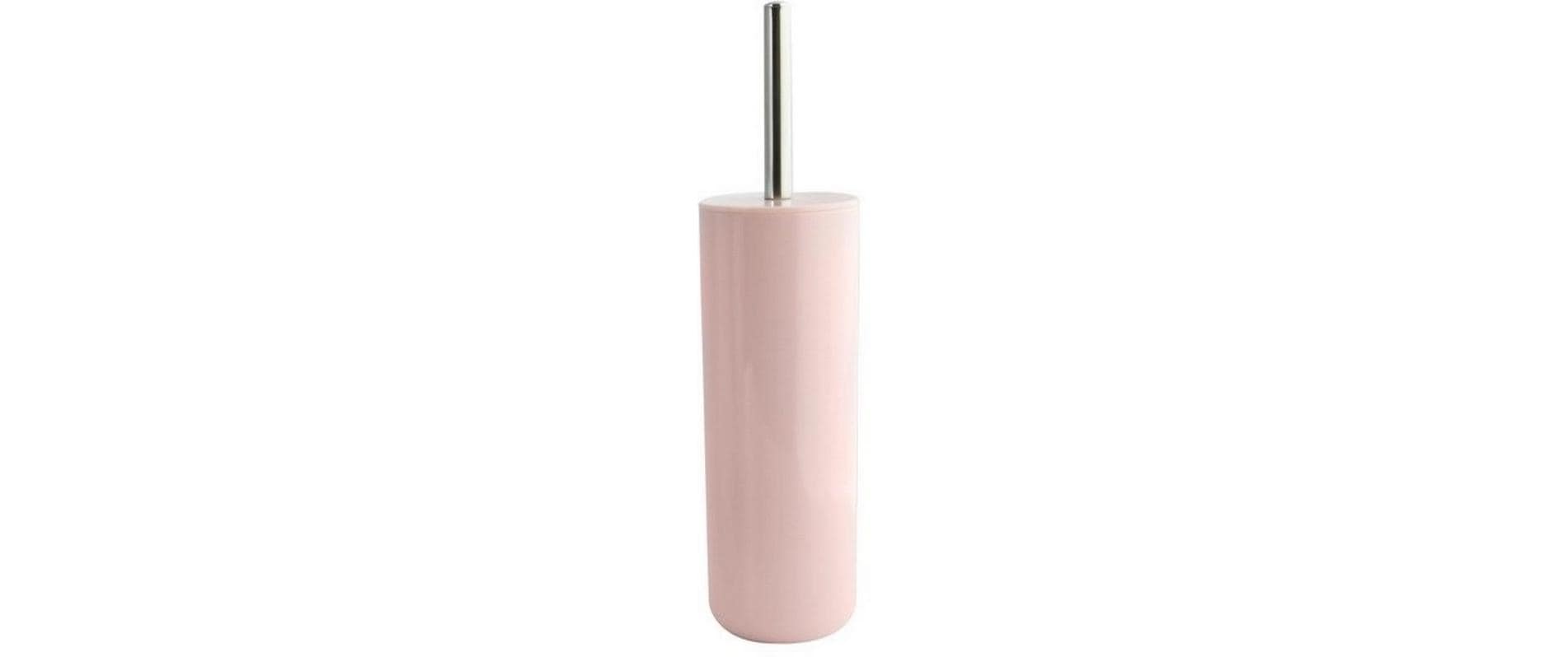 MSV WC-Bürstenset – Polystyrol (PS), Rosa, einfach zu säubern, H 37,2 cm, Ø 9,1 cm