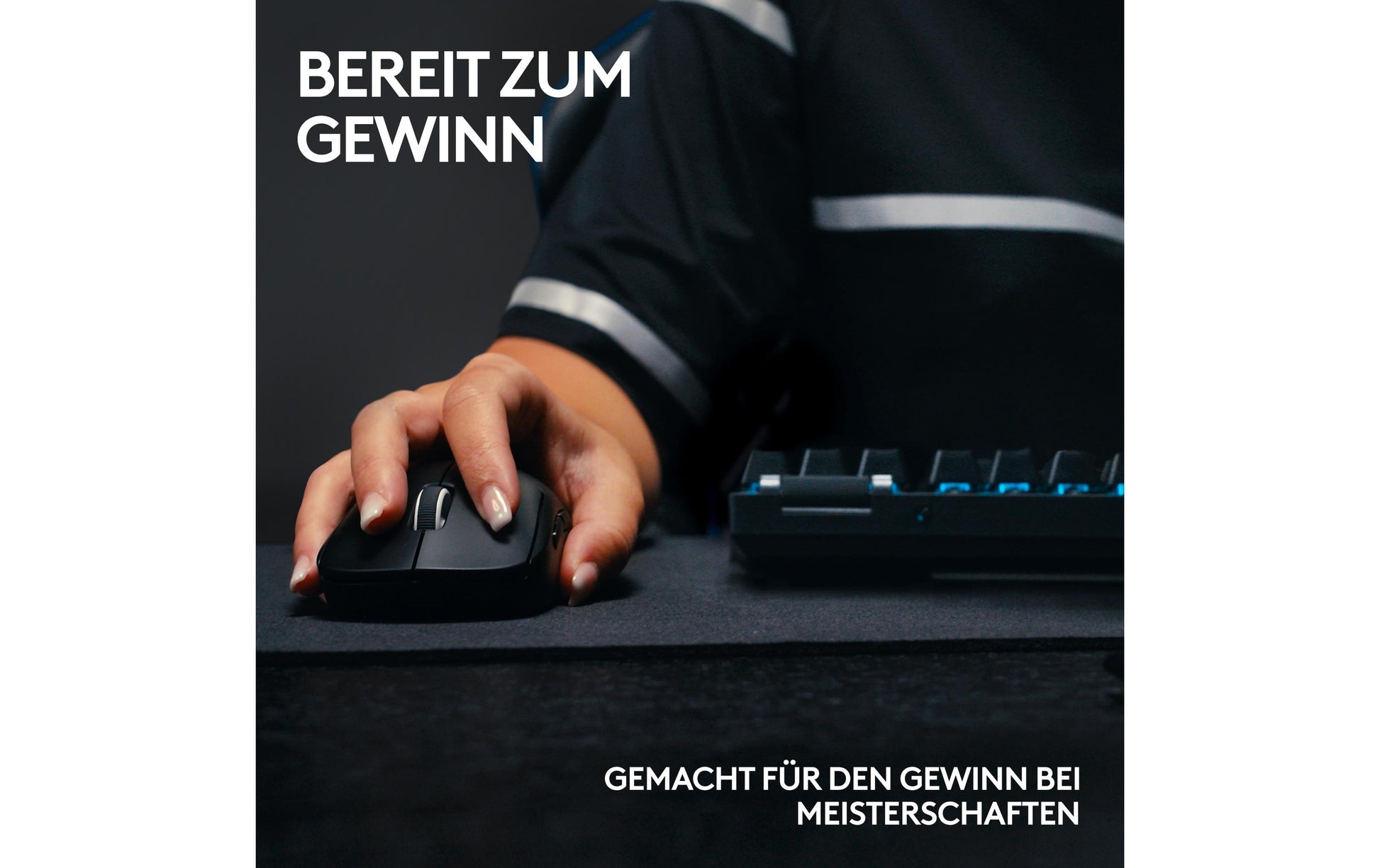 Logitech G PRO X TKL – Tastatur – Mechanisch, RGB – Bluetooth & 2,4 GHz USB-A (Empfänger) – QWERTZ (CH) – Schwarz