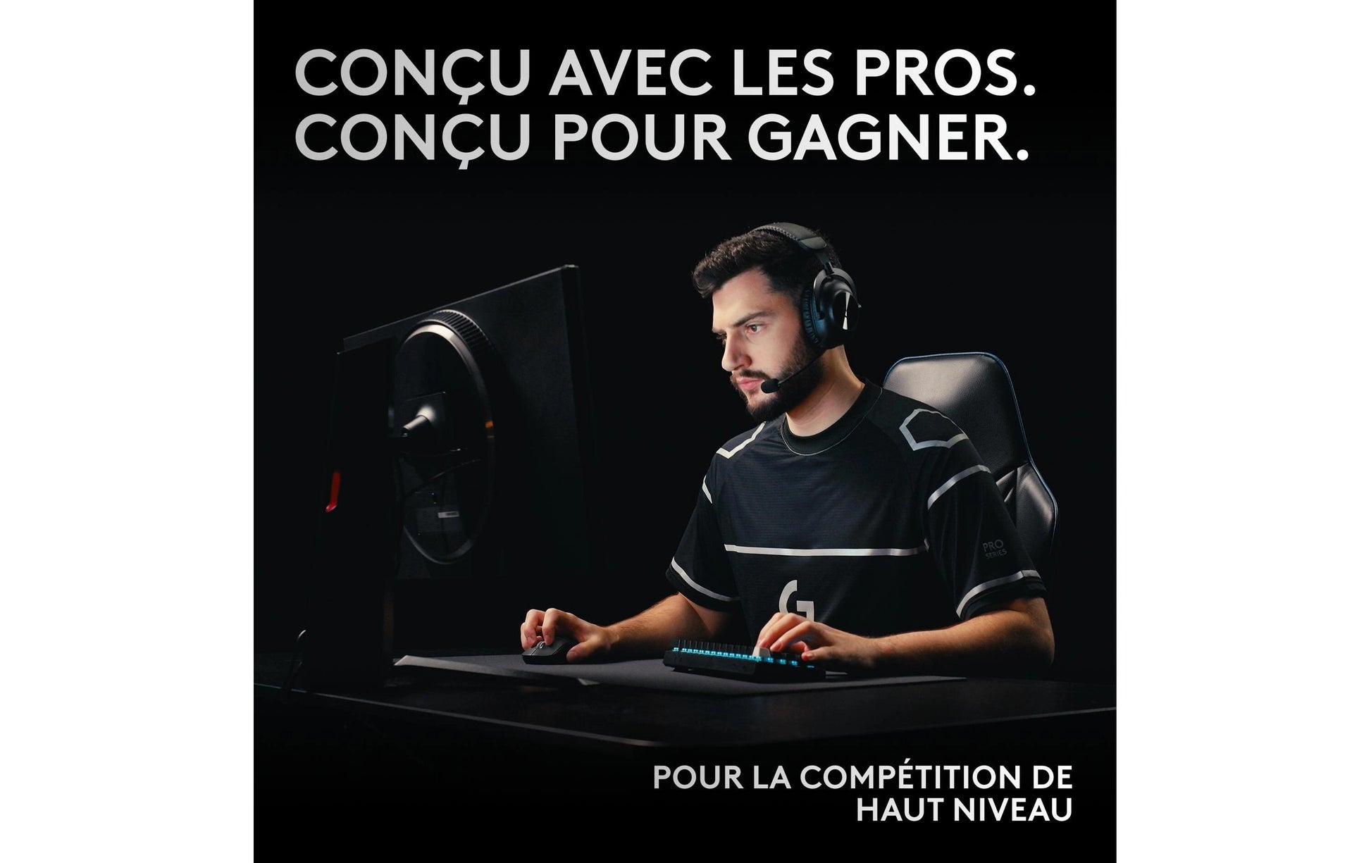 Logitech G PRO X 60 – Tastatur 60% – Mechanisch – Bluetooth & 2,4 GHz – QWERTZ (CH) – RGB – Schwarz