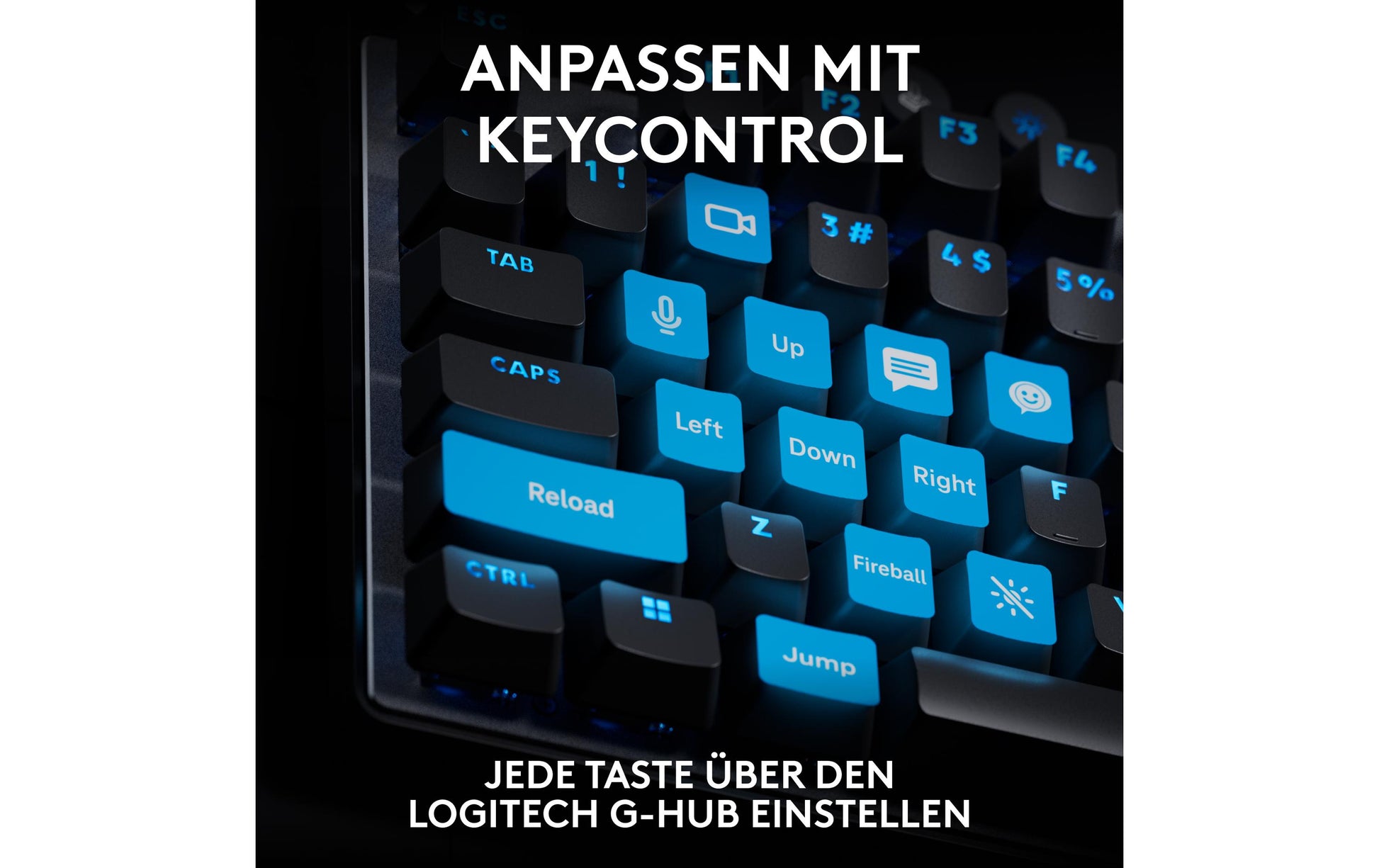 Logitech G PRO X TKL RAPID – Gaming-Tastatur TKL – Mechanisch – USB-A – QWERTZ (CH) – RGB – Schwarz