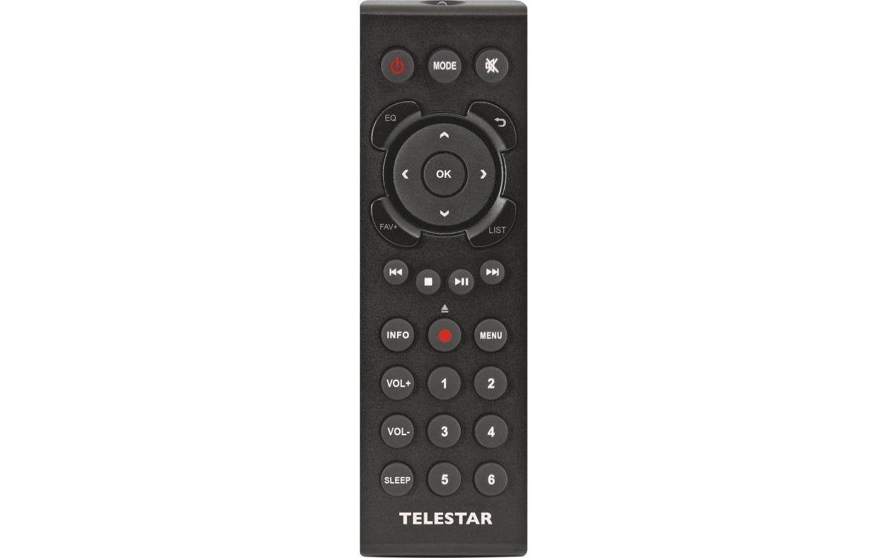 Telestar TOP 300 – DAB-/Internetradio – Tischradio – DAB+, UKW, Internetradio, CD – Schwarz
