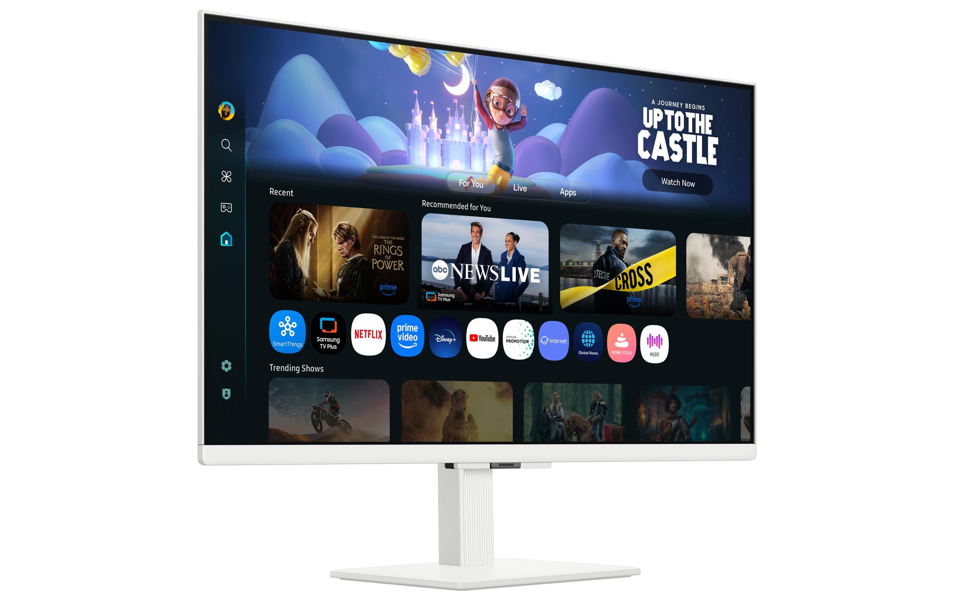 Samsung M50F – Monitor, 1920 × 1080 (Full HD), Weiss