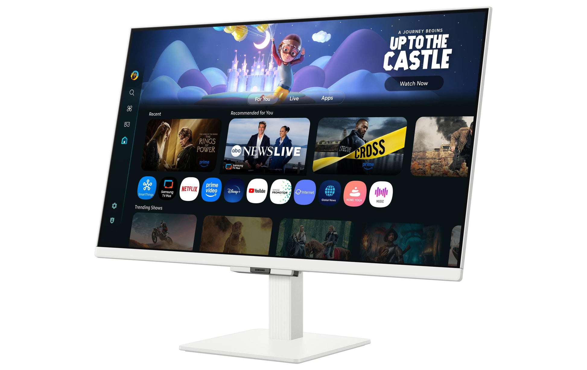 Samsung M50F – Monitor, 1920 × 1080 (Full HD), Weiss