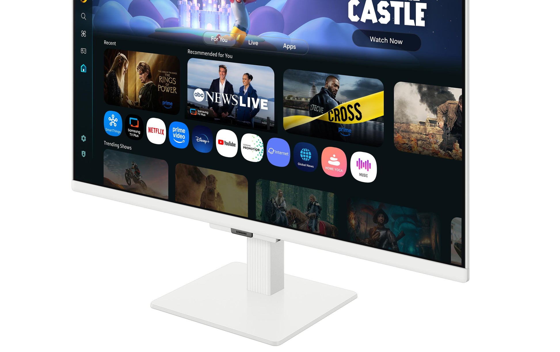 Samsung M50F – Monitor, 1920 × 1080 (Full HD), Weiss