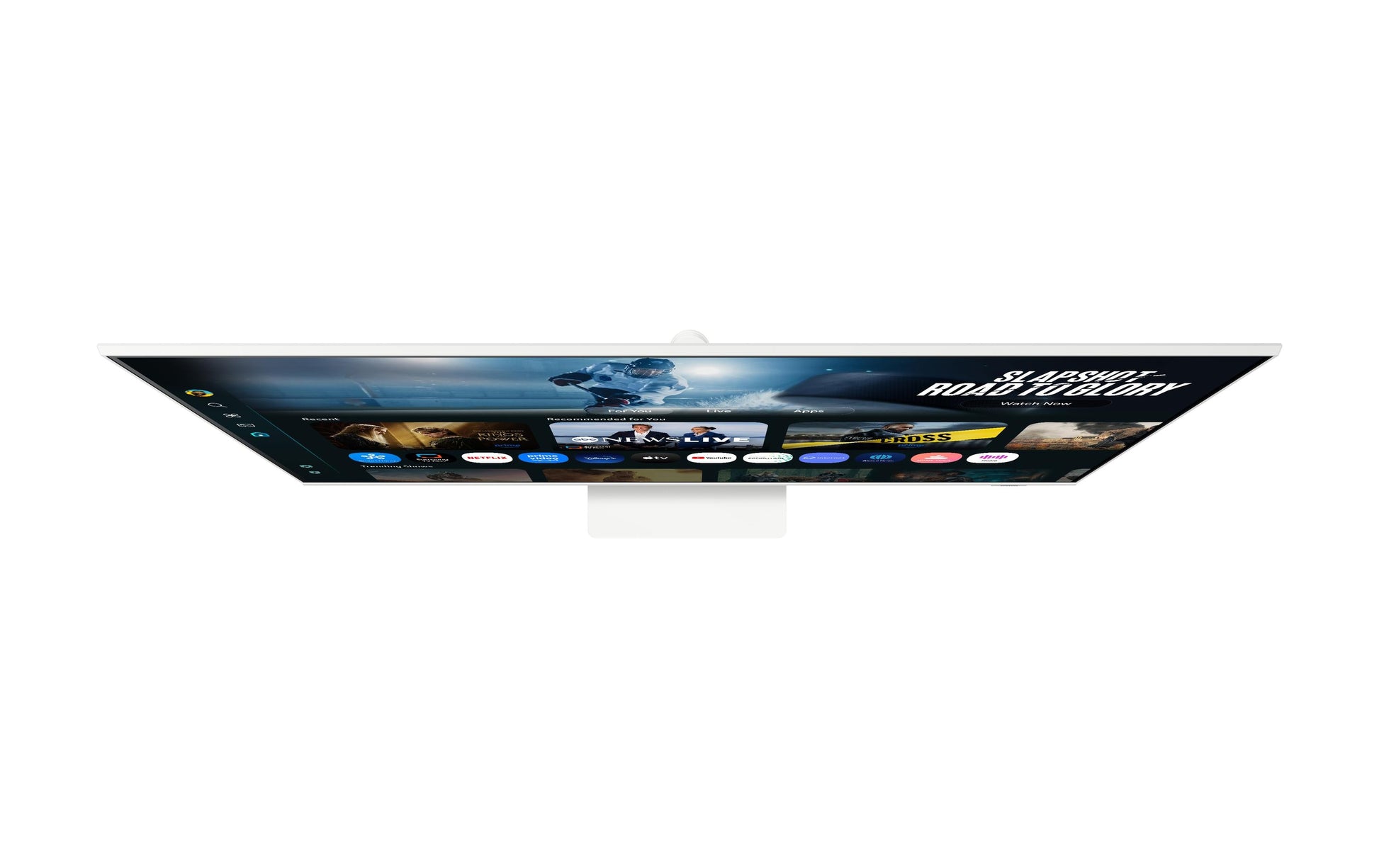 Samsung M70F – Monitor, 4K, HDR10, Smart Monitor, Weiss