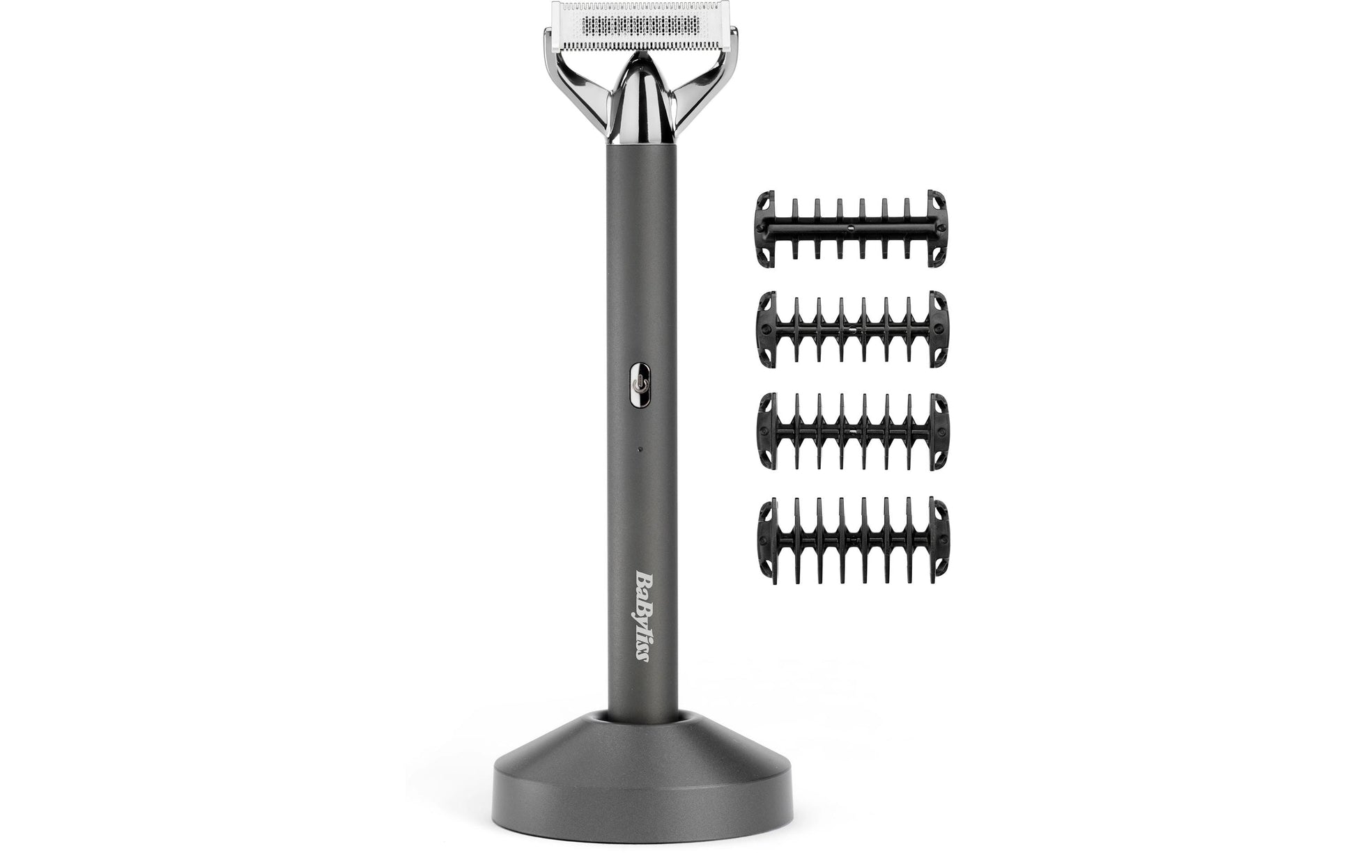 BaByliss Bartschneider OT996E – Nass & Trocken, Schnitt 0,2–5 mm, 3,9 cm Schnittbreite – Silber, Edelstahl