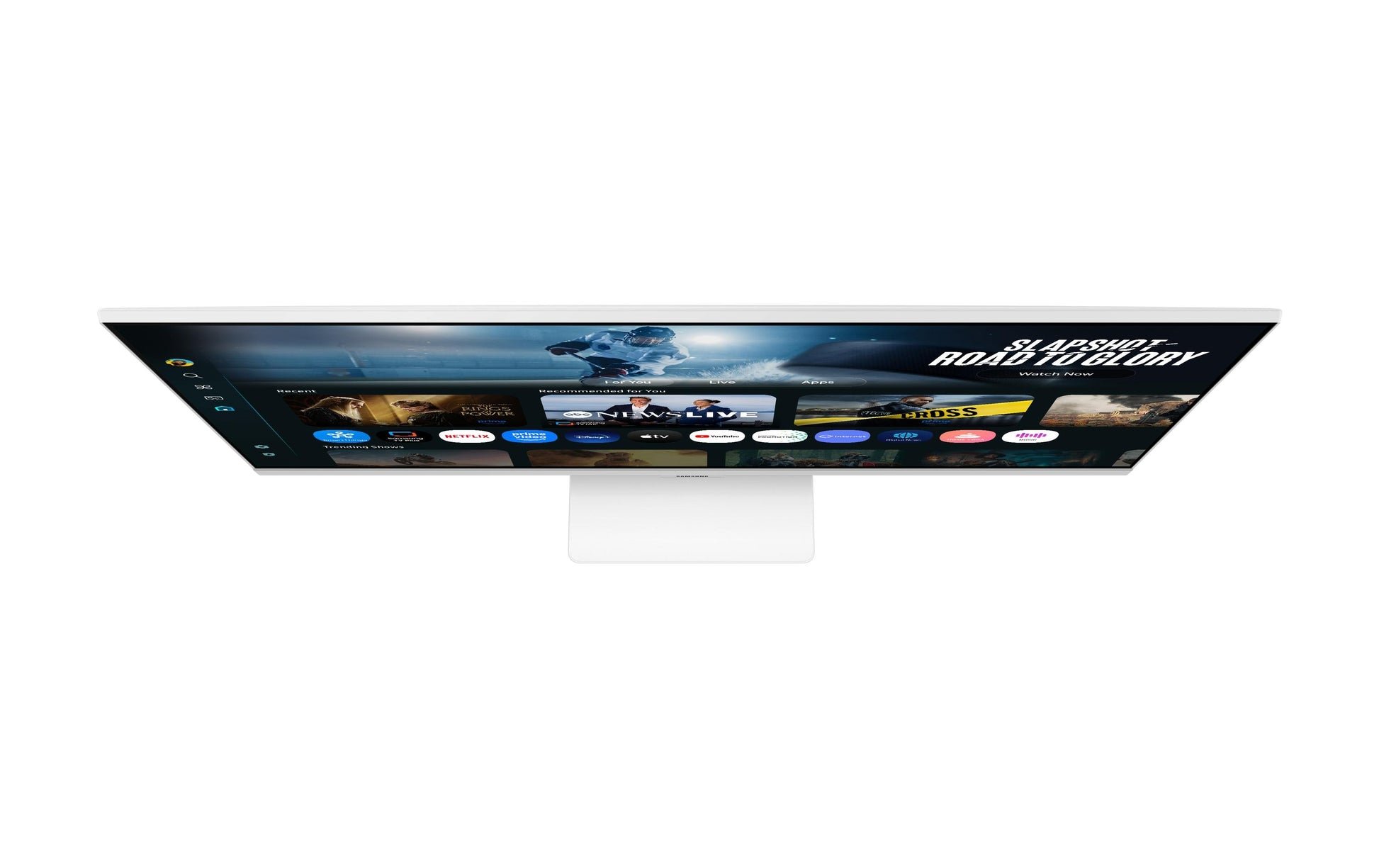 Samsung M70F – Monitor, 4K, HDR10, Smart, Weiss