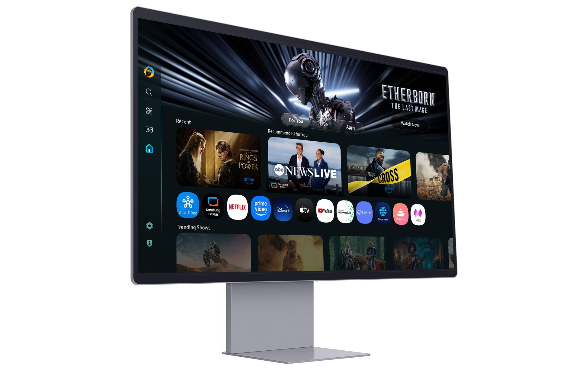 Samsung M90SF – Monitor, 4K, QD-OLED, 165 Hz