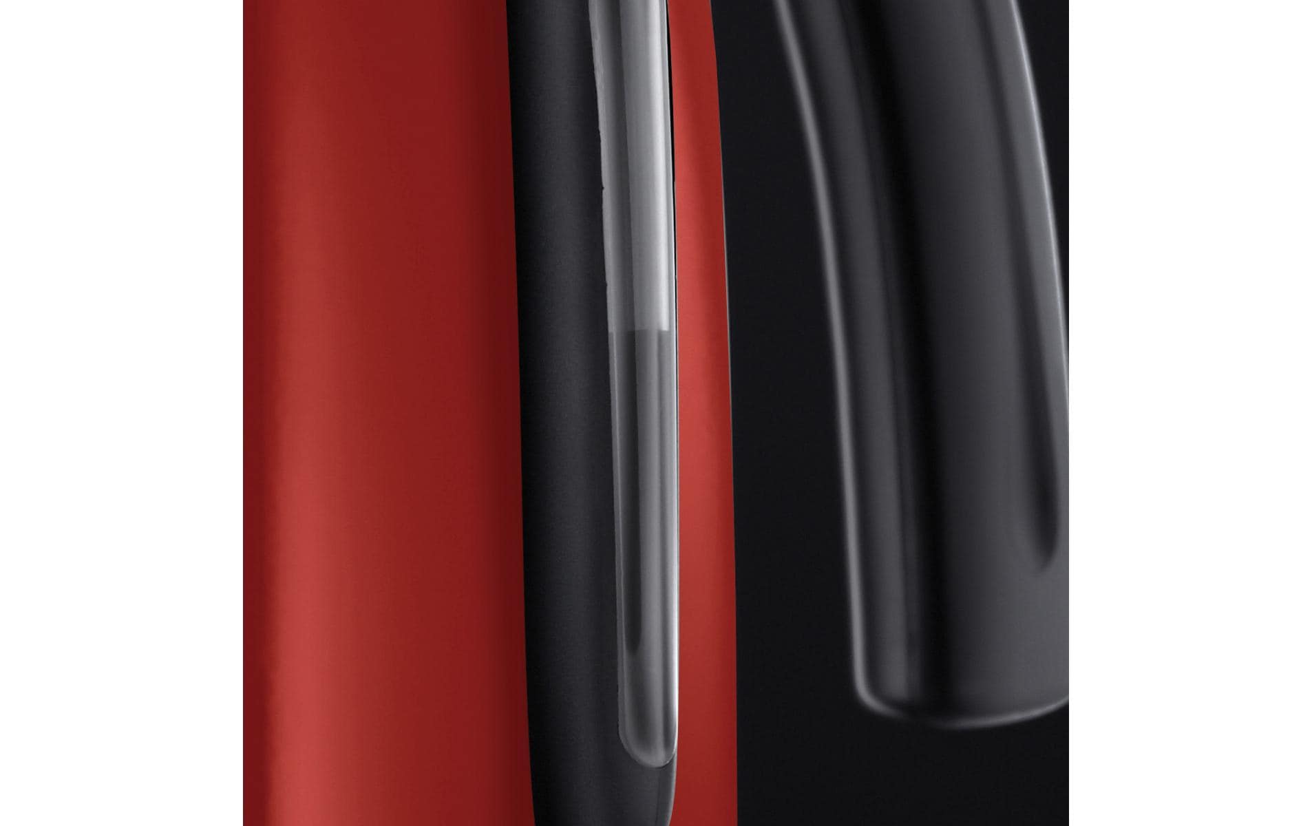 Russell Hobbs Wasserkocher – 1,7 l, Edelstahl, Rot, 20412-70