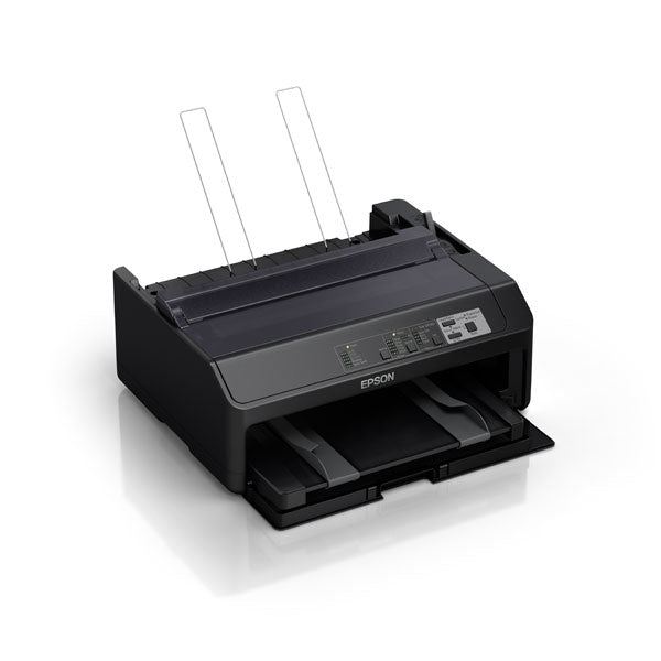 Epson FX890II Nadeldrucker – 80 mm, 9-Nadel, USB, Parallel, 198-264 V AC, schwarz