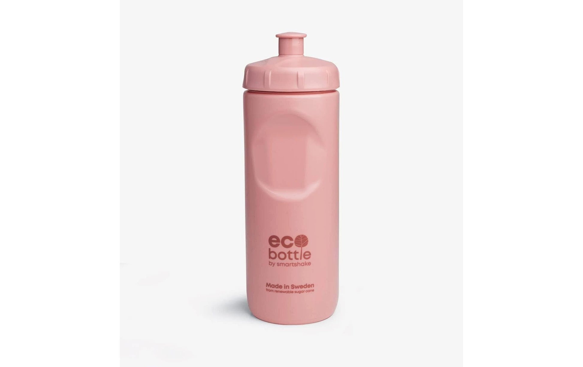 Smartshake EcoBottle Trinkflasche 500 ml – Zuckerrohrpulpe (Bagasse), Schraubdeckel, Pink