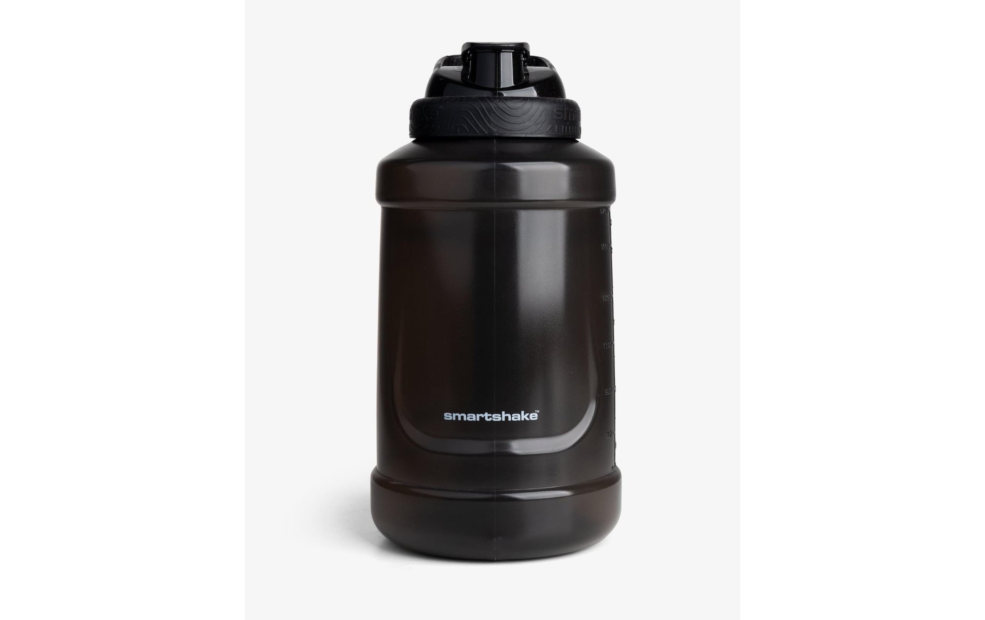 Smartshake Ultimate Trinkflasche 2,1 l – Kunststoff, Sportdeckel, Schwarz