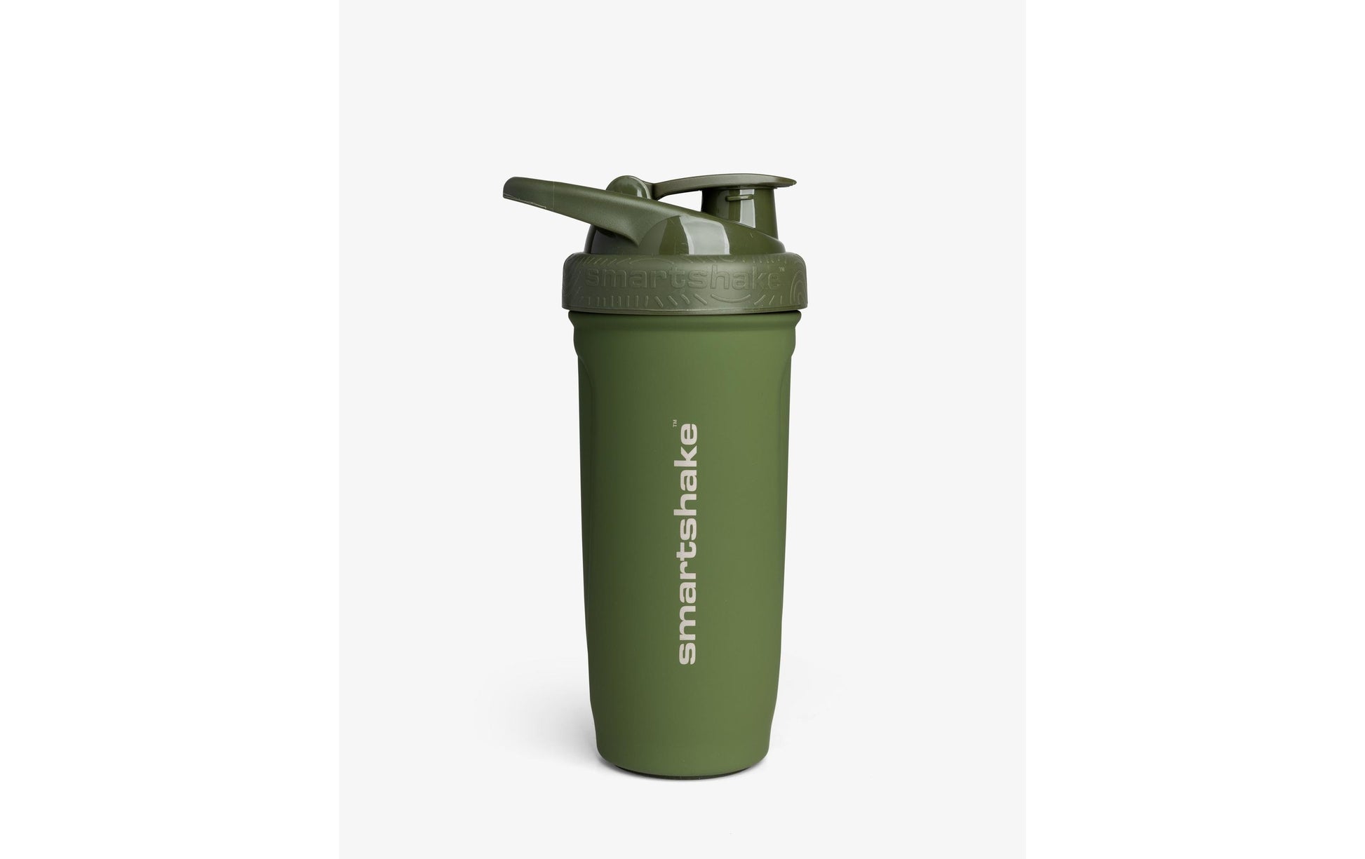 Smartshake Reforce Trinkflasche 900 ml – Edelstahl, Sportdeckel, Grün