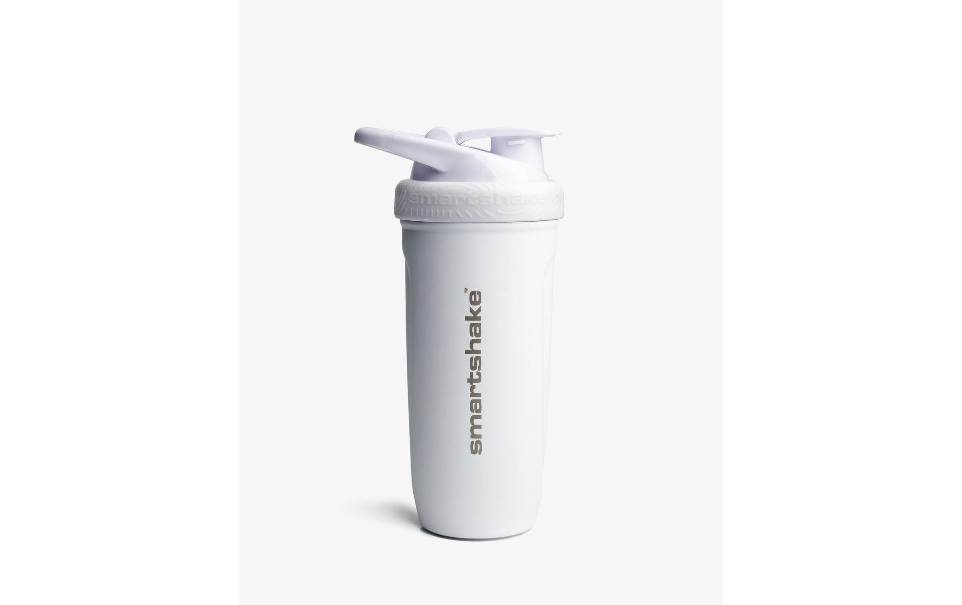 Smartshake Reforce Trinkflasche 900 ml – Kunststoff, Schraubdeckel, Weiss