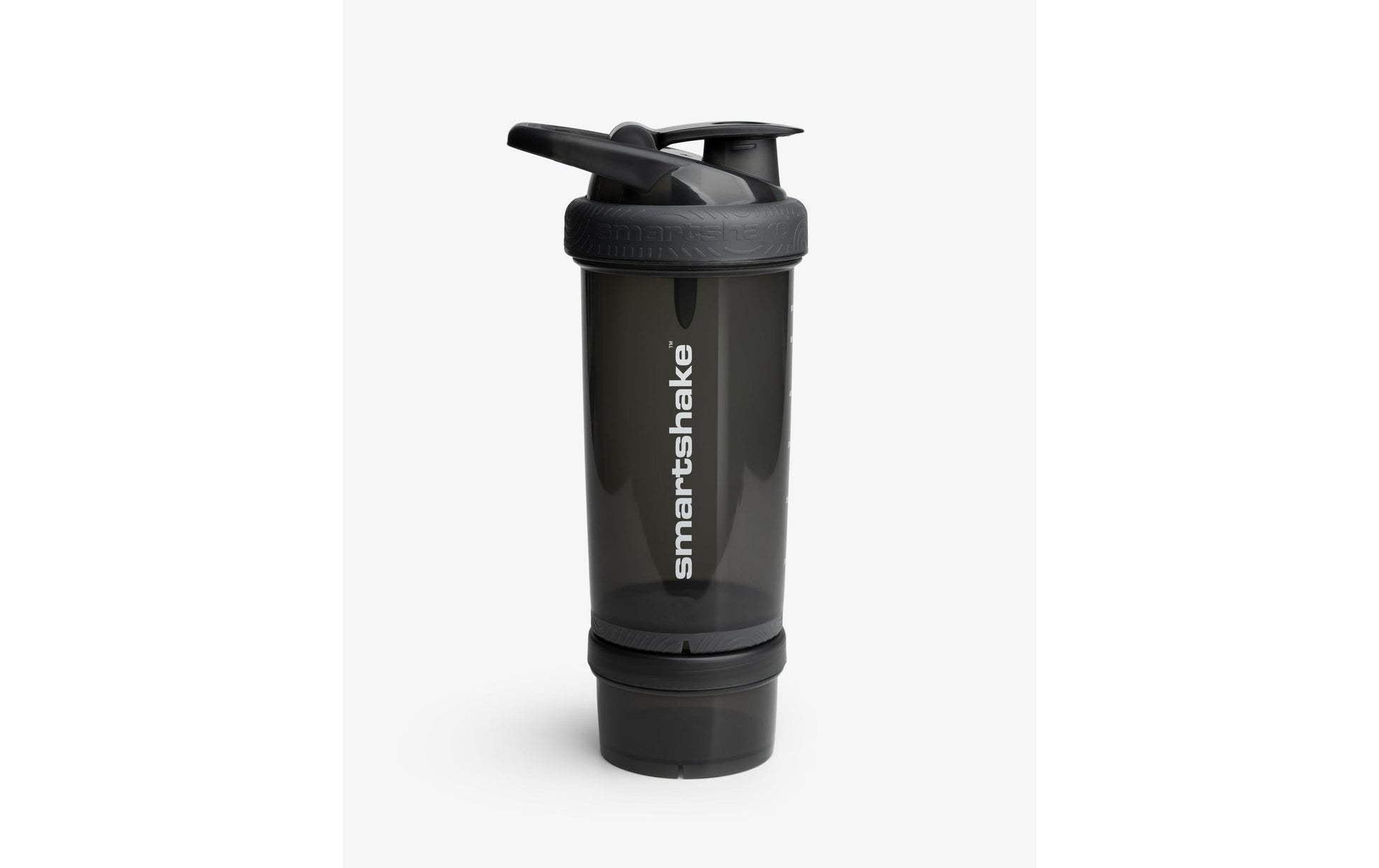Smartshake Revive Trinkflasche 750 ml – Kunststoff, Sportdeckel, Schwarz