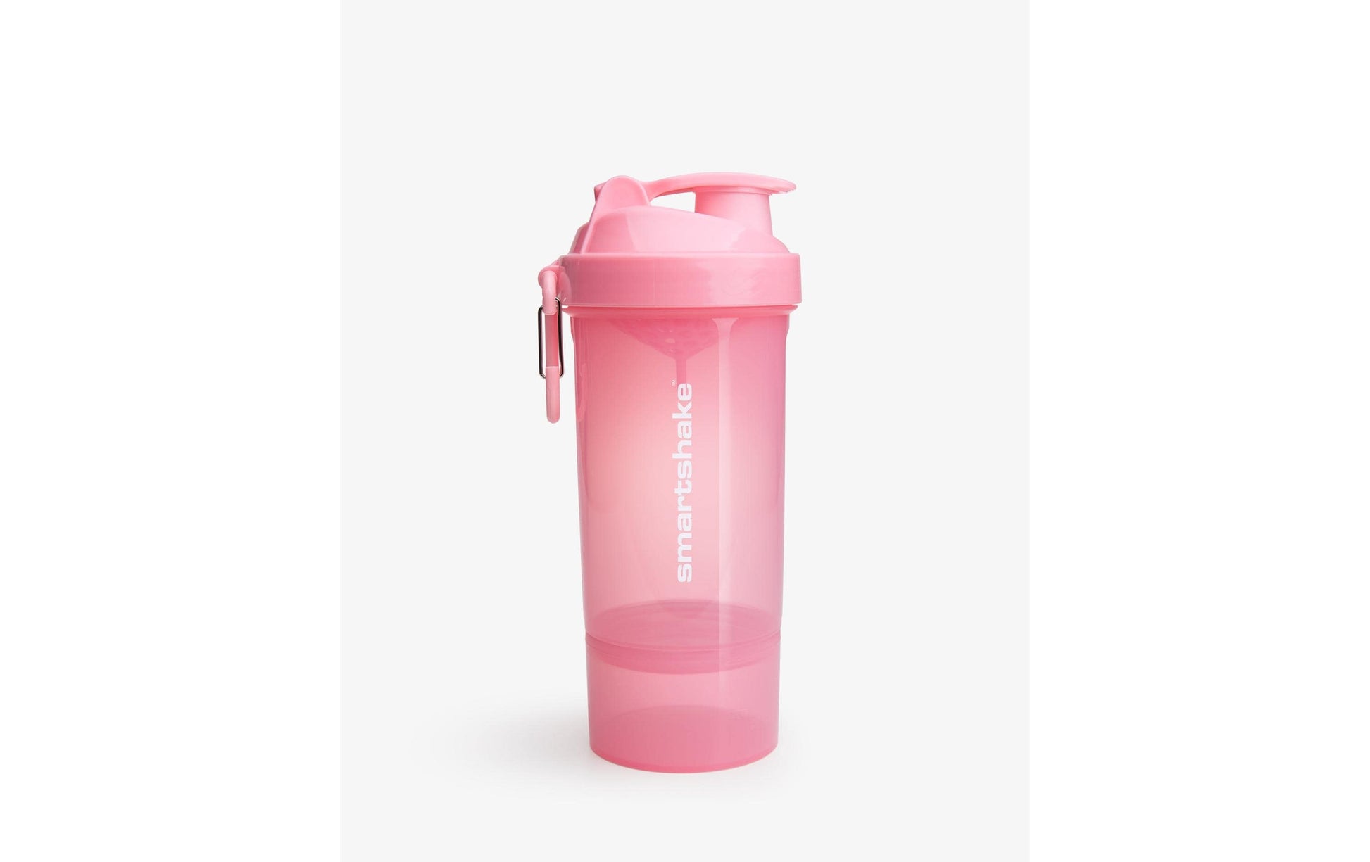 Smartshake Original2GO ONE Trinkflasche 800 ml – Kunststoff, Schraubdeckel, Hellrosa