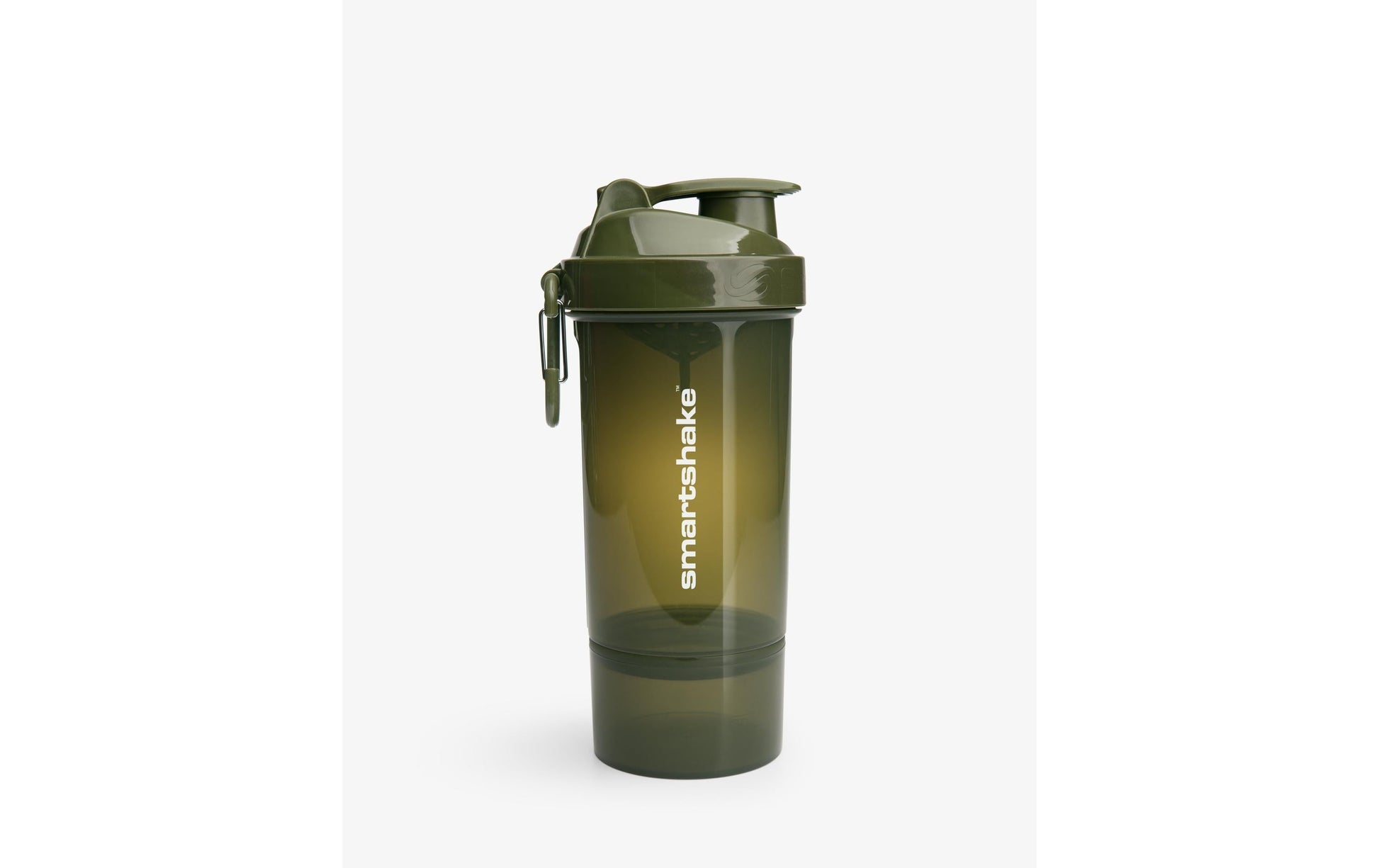 Smartshake Original2GO ONE Trinkflasche 800 ml – Polypropylen (PP), Schraubdeckel, Grün
