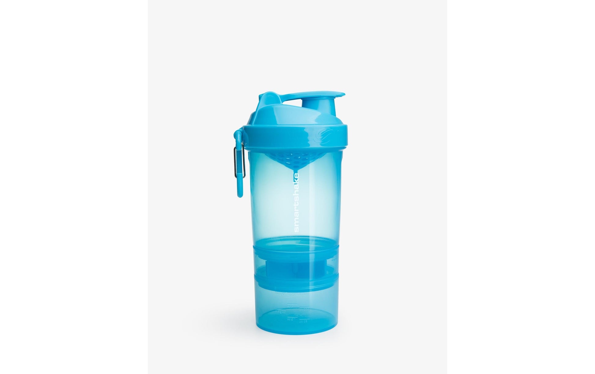 Smartshake Original2GO Trinkflasche 600 ml – Kunststoff, Schraubdeckel, Gunsmoke