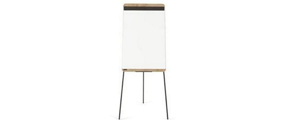 Rocada Flipchart – 69 × 195 cm, braun, Holz
