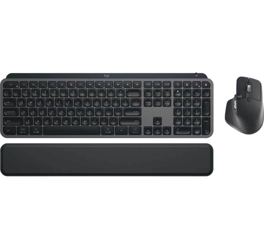 Logitech MX Keys Combo für Business Gen 2 – Tastatur, US-Layout (EN), Graphit