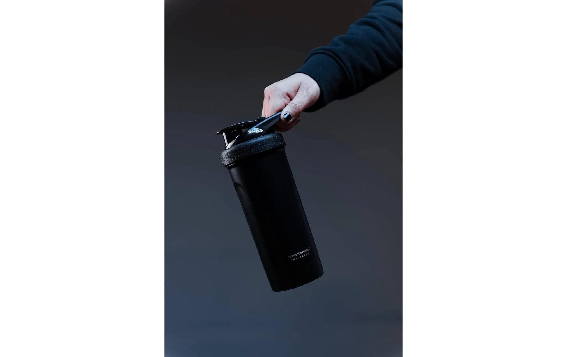 Smartshake Isolierflasche 750 ml – Doppelwandig 6 h Heiss/6 h Kalt, Edelstahl, Schraubdeckel