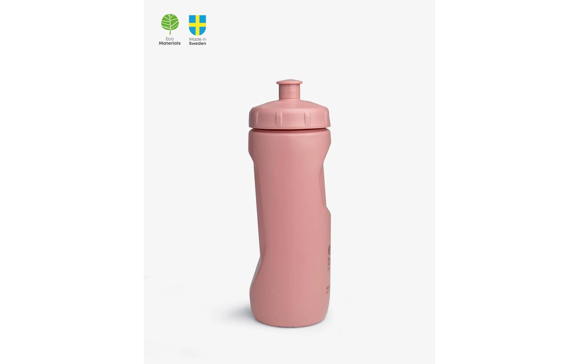 Smartshake EcoBottle Trinkflasche 500 ml – Zuckerrohrpulpe (Bagasse), Schraubdeckel, Pink