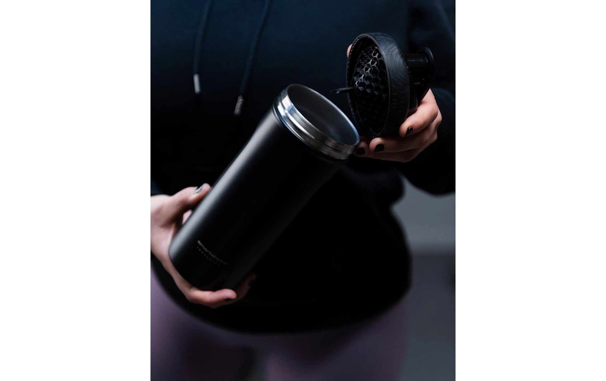 Smartshake Isolierflasche 750 ml – Doppelwandig 6 h Heiss/6 h Kalt, Edelstahl, Schraubdeckel