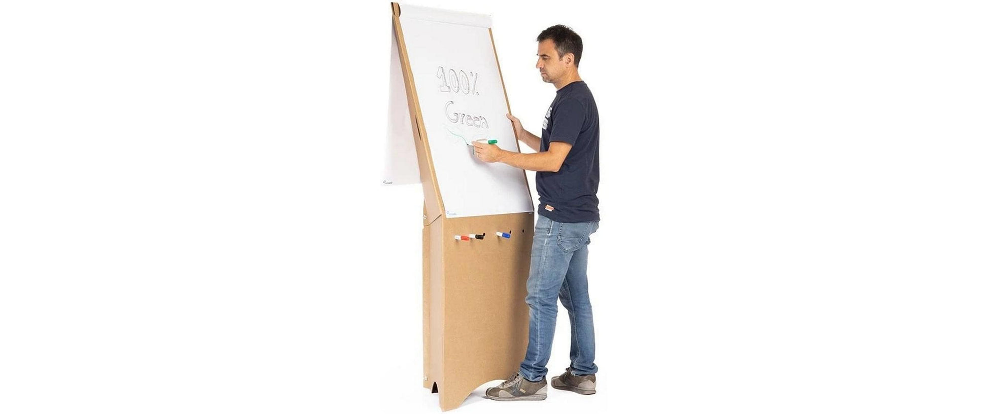 Rocada ECo Flipchart, nicht magnetisch – 65 × 95 cm