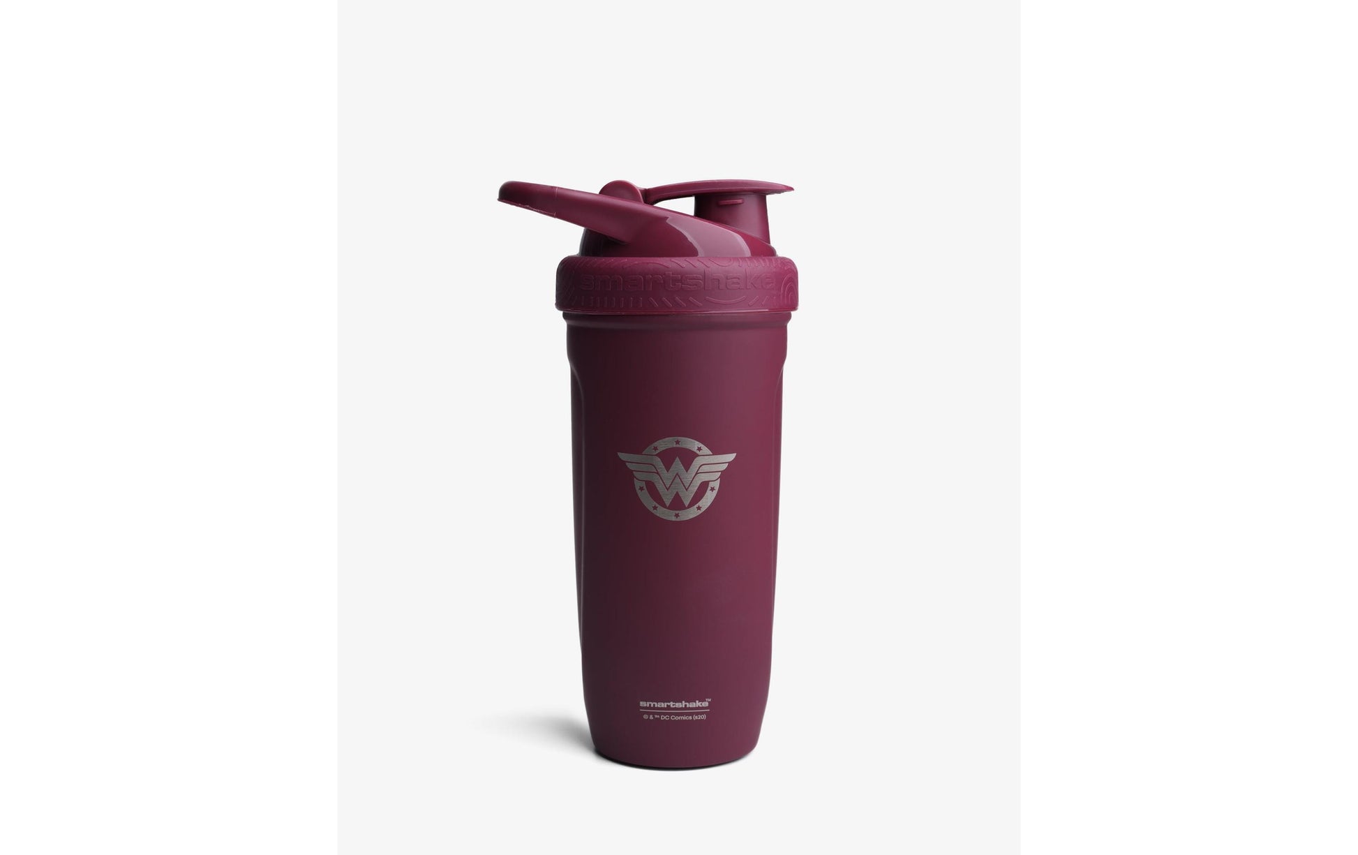 Smartshake Reforce Wonder Women Trinkflasche 900 ml – Edelstahl, Sportdeckel, Rot