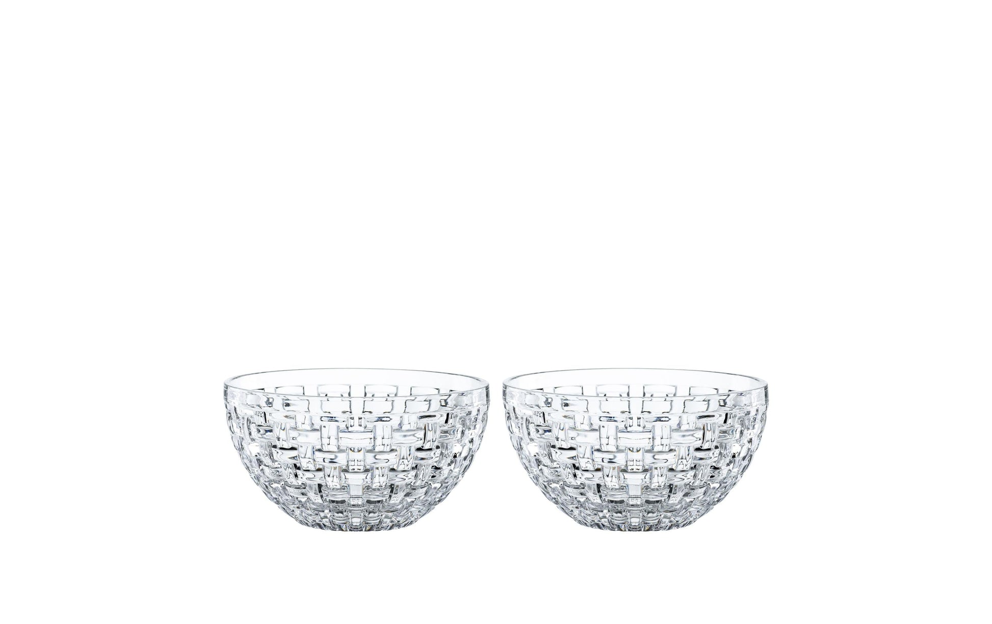 Nachtmann Dessertschale Bossa Nova – 2er Set, 750 ml, Ø 15 cm, Glas, Transparent, spülmaschinenfest