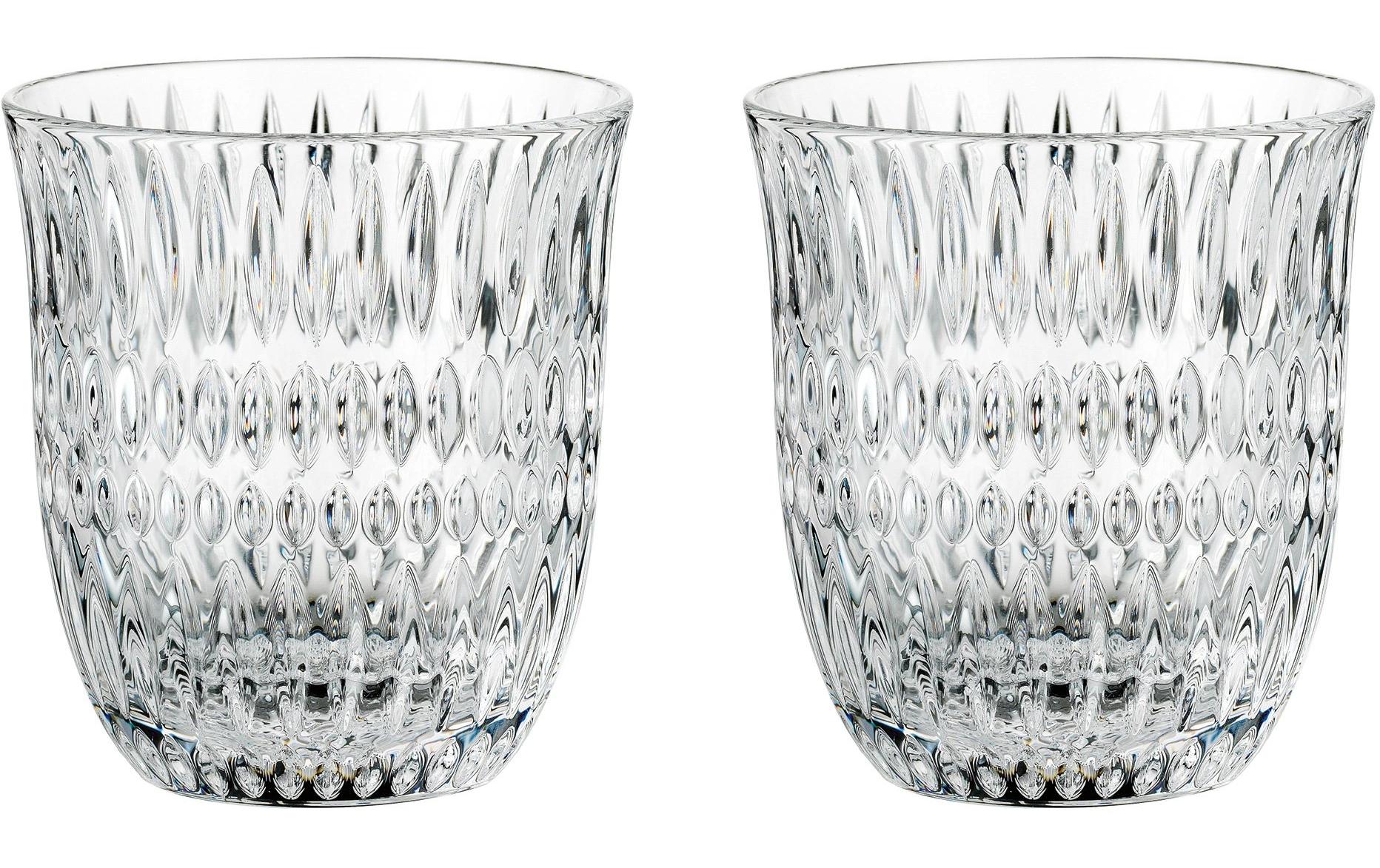 Nachtmann Cappuccinotasse – 2er Set, 235 ml, Ø 8,3 cm, Glas, Transparent, spülmaschinenfest