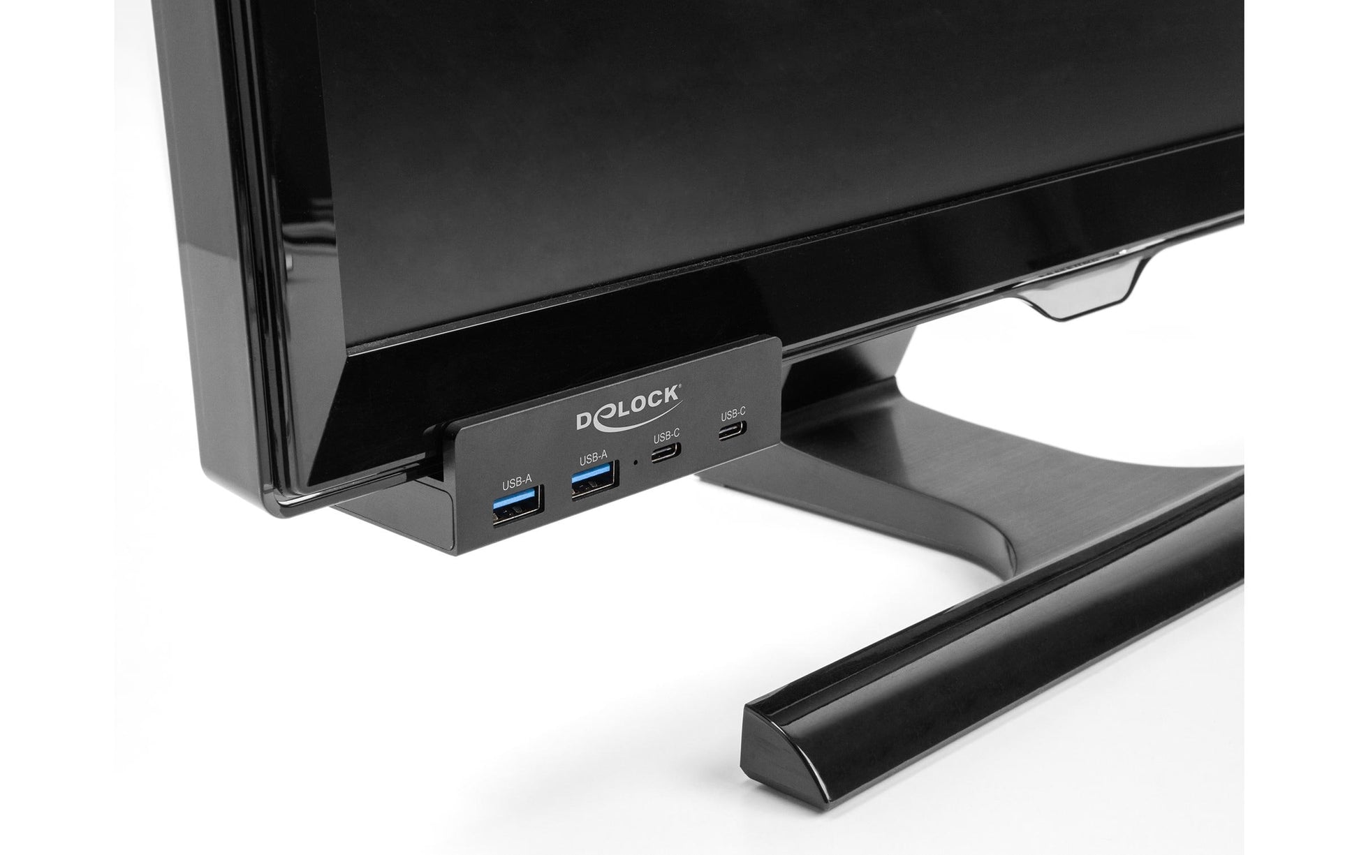 DeLOCK 64262 USB-Hub – USB-A, 2× USB-C, für Windows/Mac/Linux