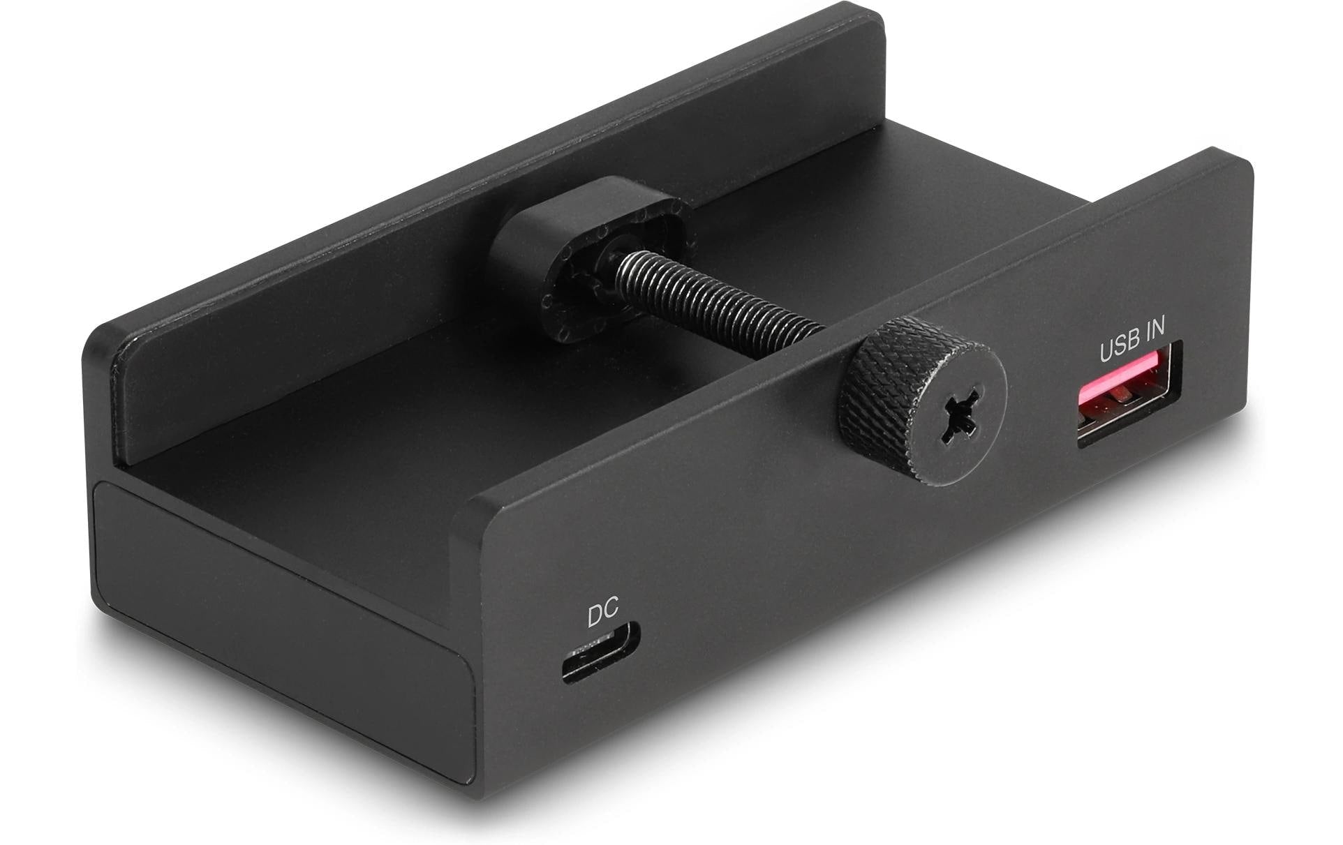 DeLOCK 64262 USB-Hub – USB-A, 2× USB-C, für Windows/Mac/Linux