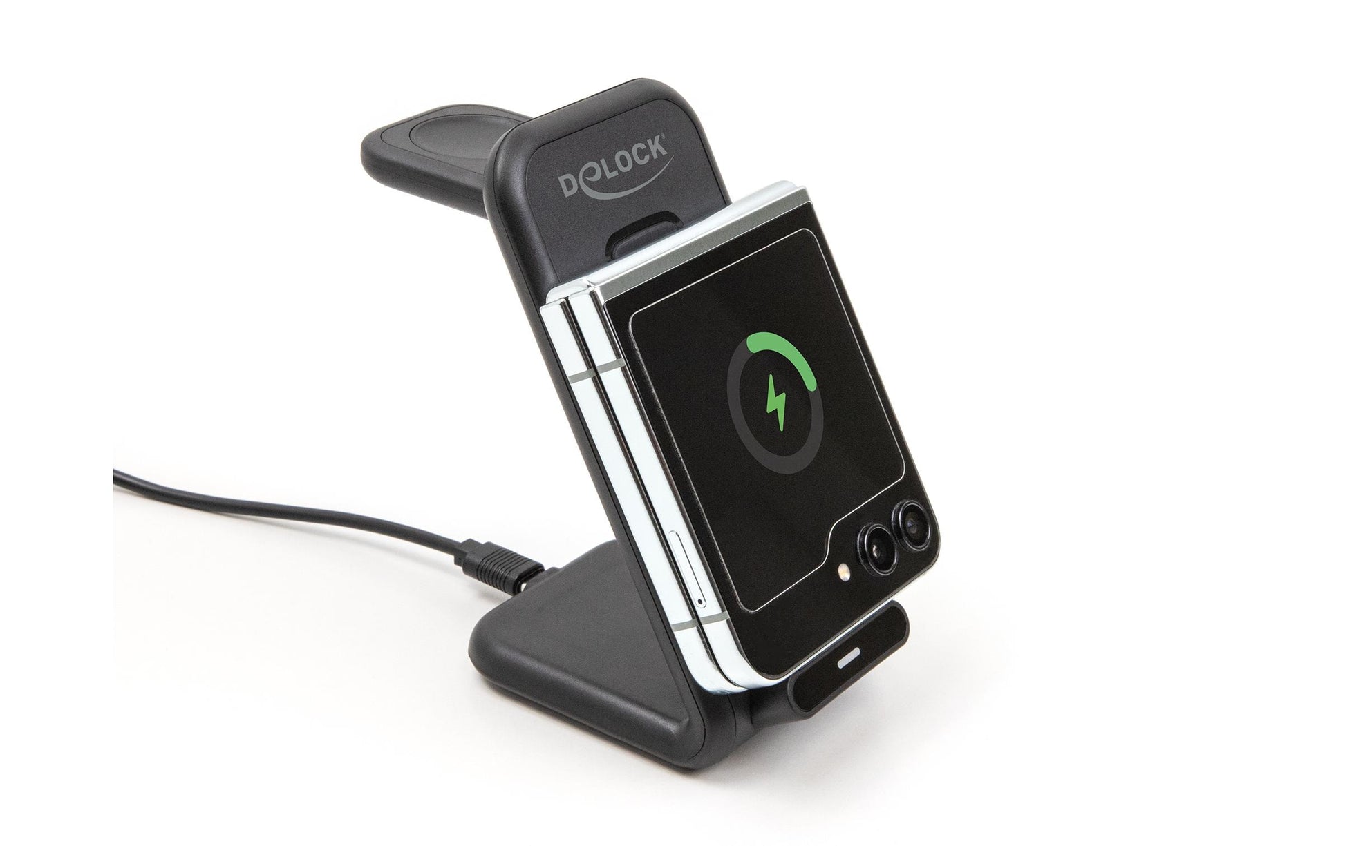 DeLOCK Wireless Charger 3 in 1 – Qi, 3 Geräte gleichzeitig